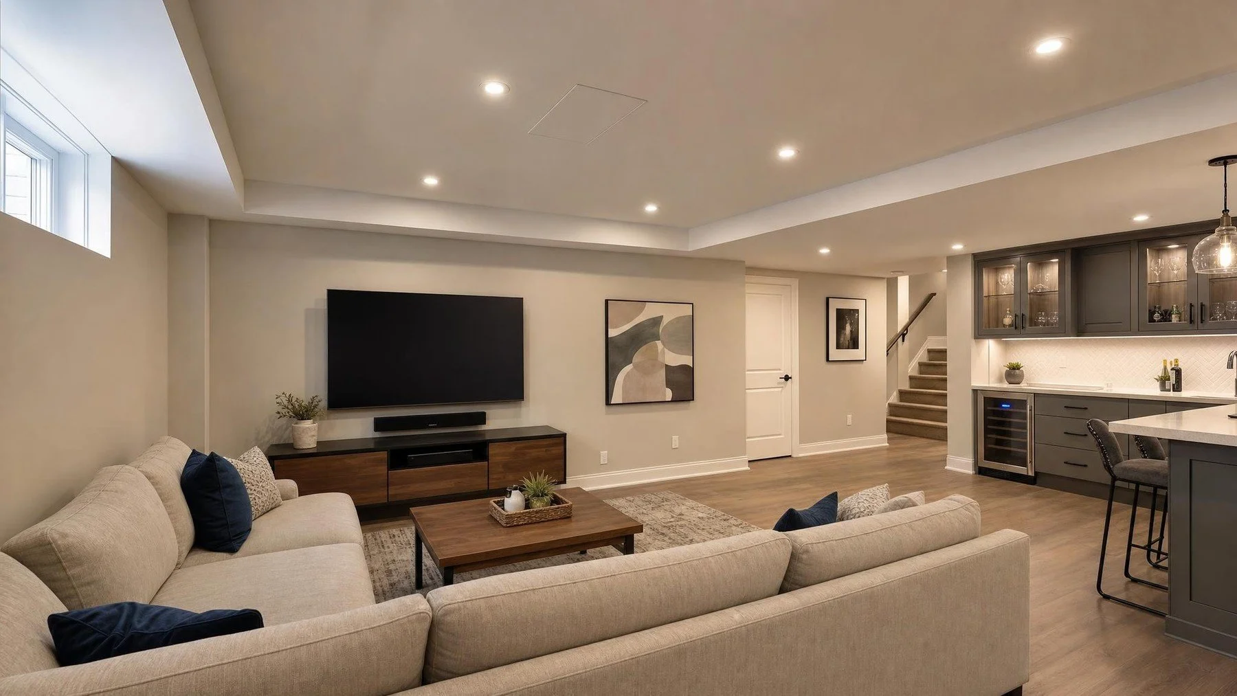 Basement Ceiling Ideas for Oakville Homes