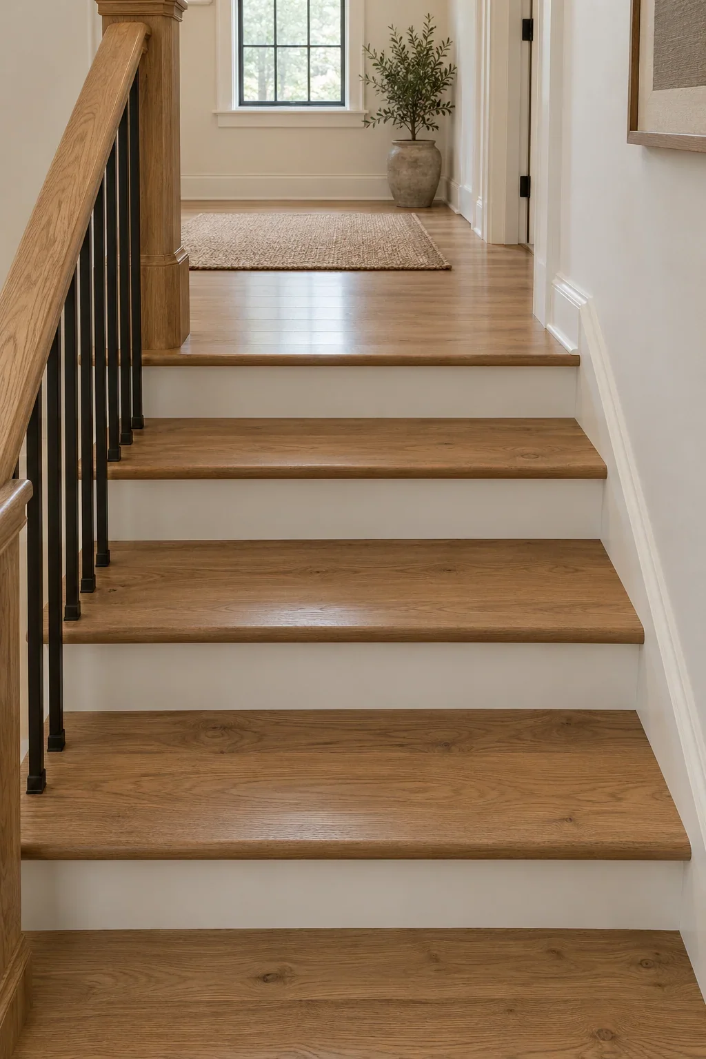 Illustrative flooring & stairs detail.