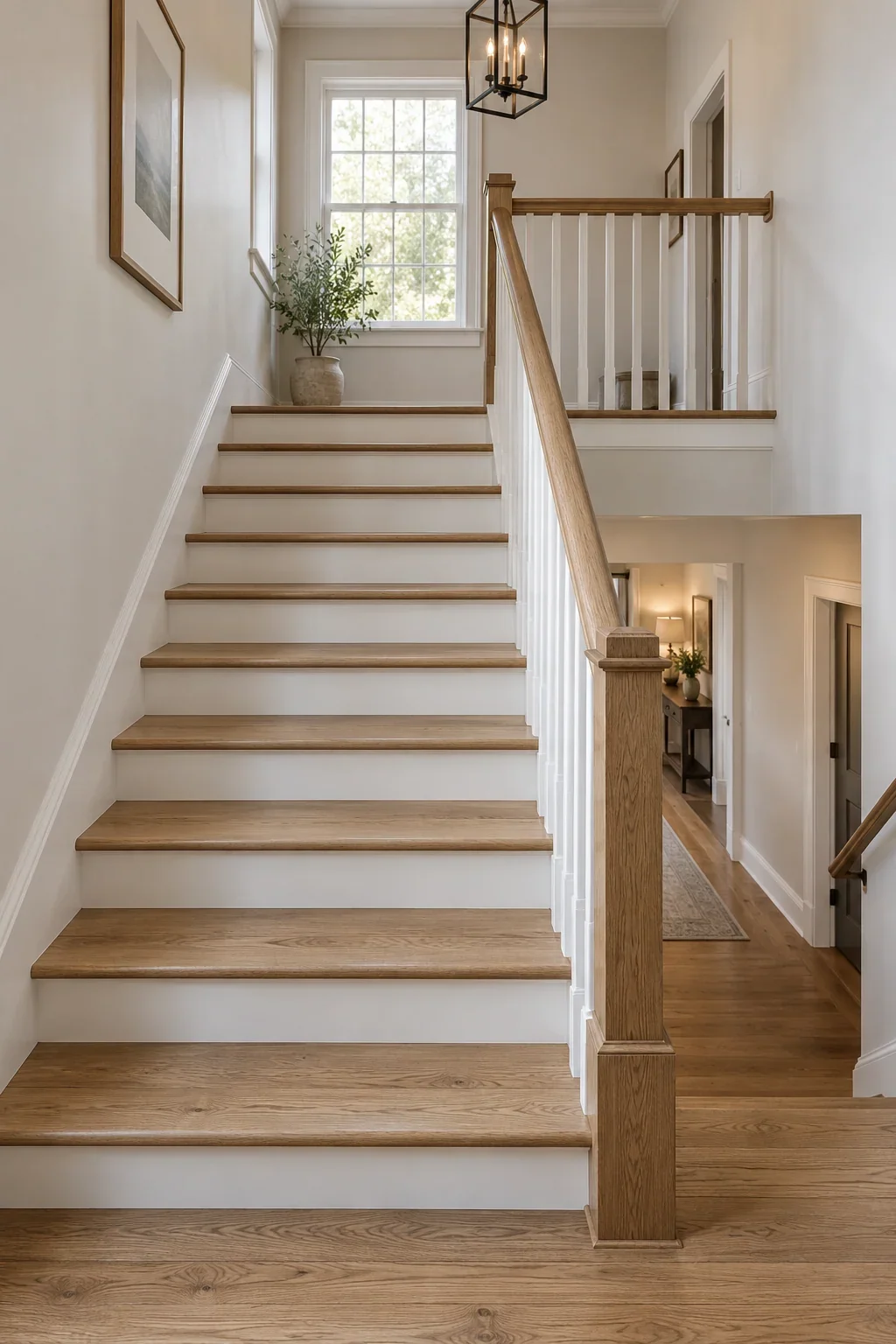 Illustrative flooring & stairs detail.