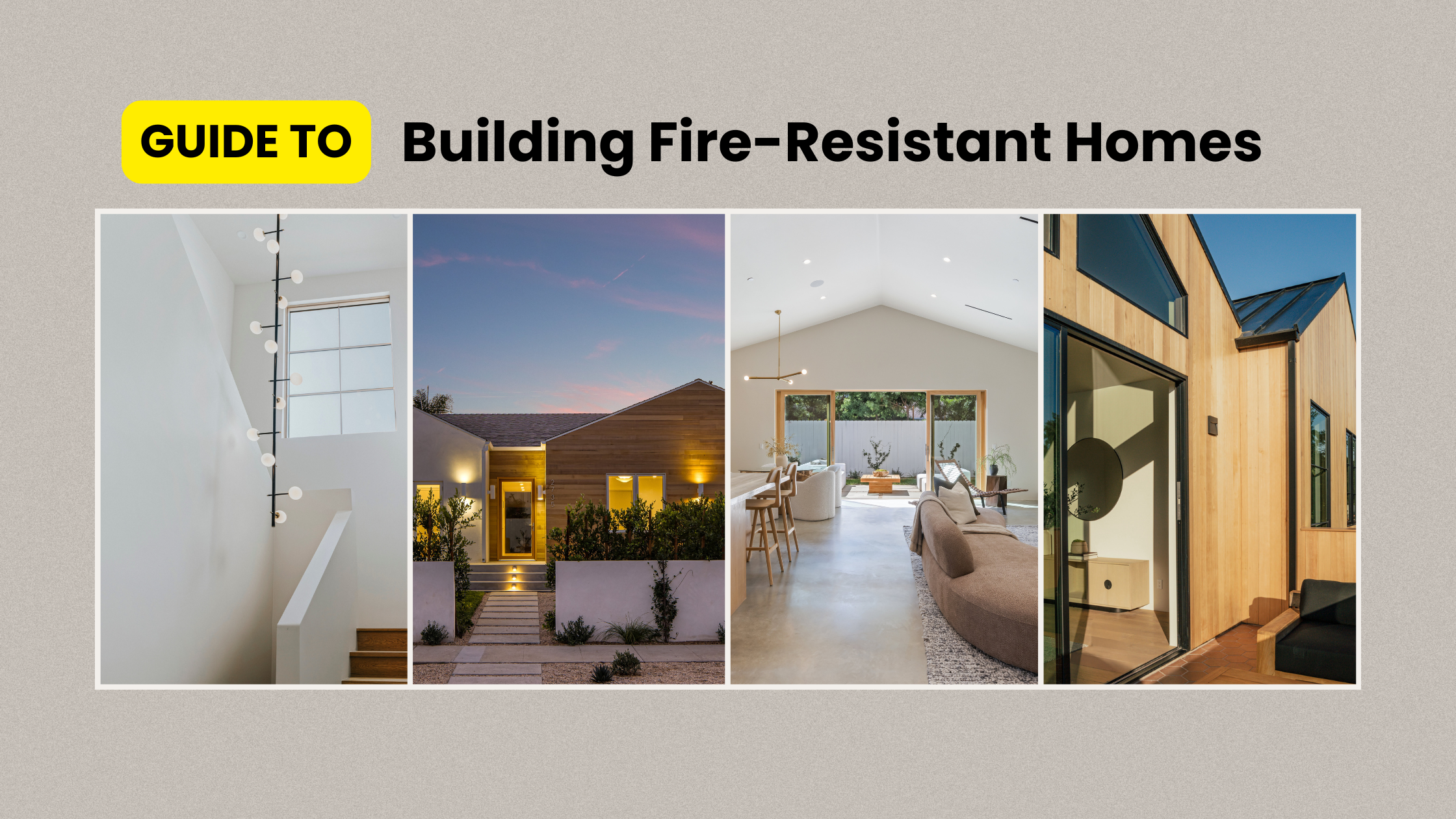 Moderate Fire Building Guide to Building Fire-Resistant Homes: Materials, Passive Design ...