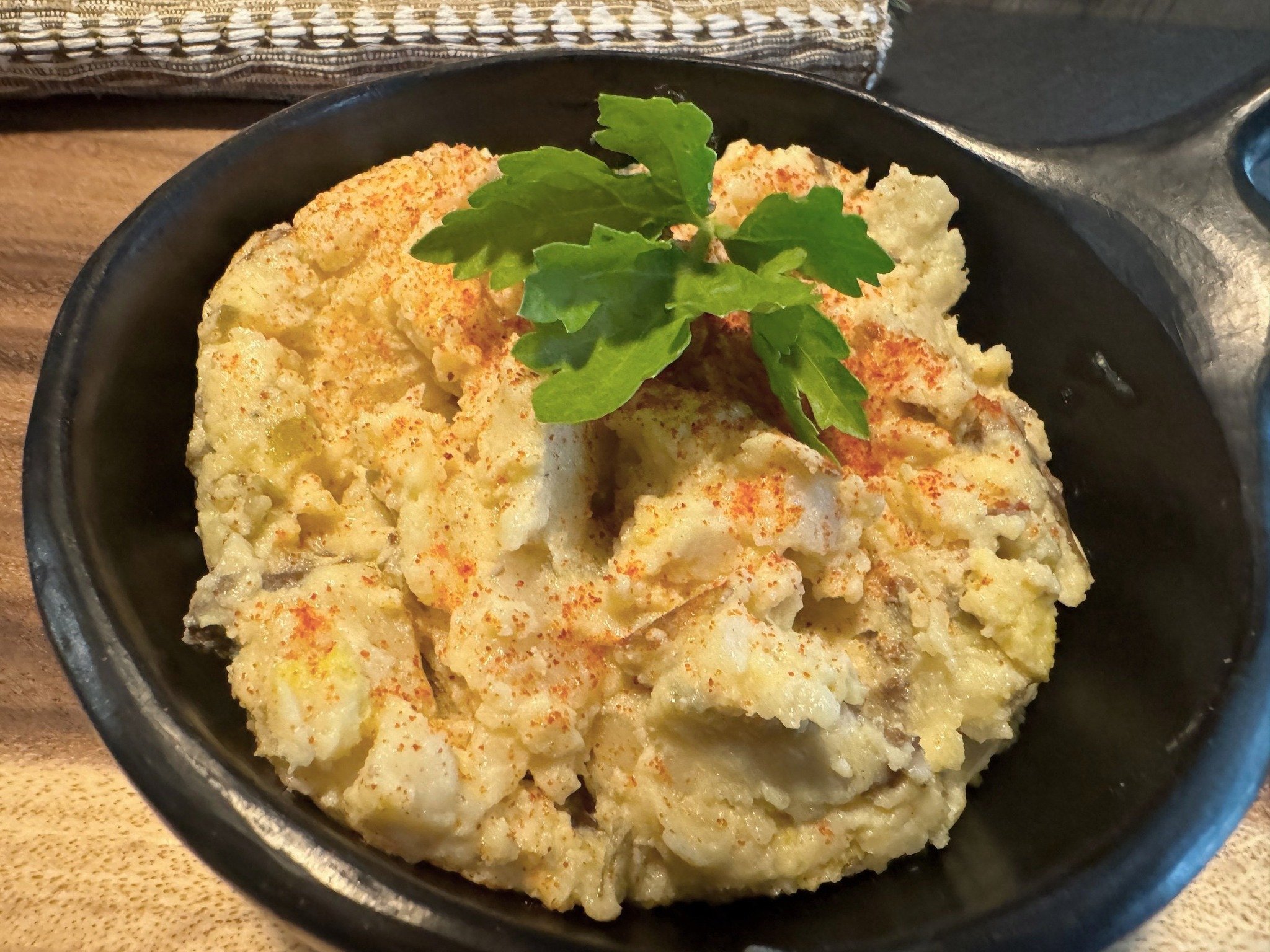 It's back!!!!

Our creamy, tangy, savory potato salad is back this weekend. Pre-order for pickup this weekend.

Need plant-based food for your excursion this weekend? Pick up a Picnic Pack for $45. It includes 2 Cilantro Chikin Salads and 2 Potato Sa