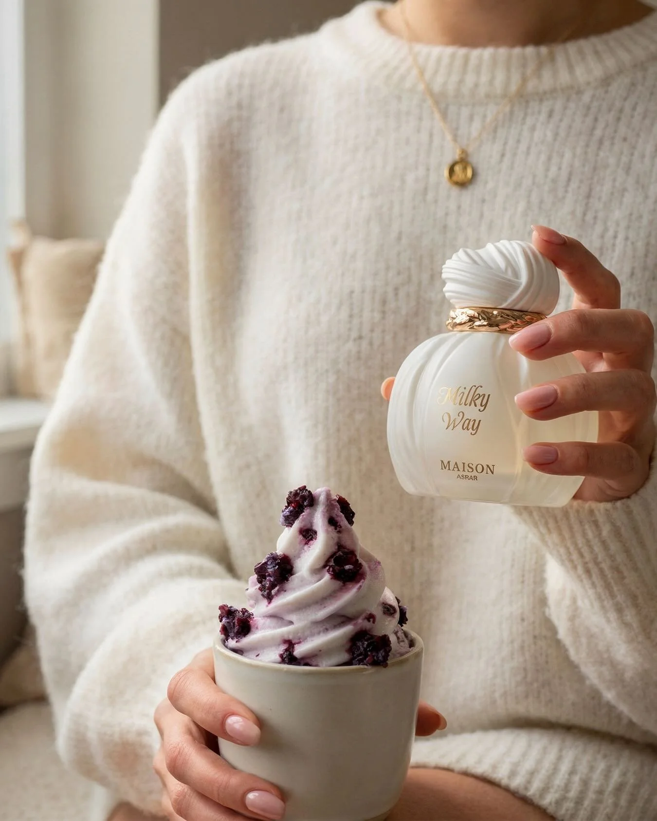 Sweet treats and creamy scents 🍦✨
Maison Asrar Milky Way wraps notes of milk, caramel and vanilla into a soft, cozy fragrance inspired by Commodity Milk. Smooth, comforting, and impossible not to crave.

#maisonasrar #gulforchid #perfume #gourmandfr