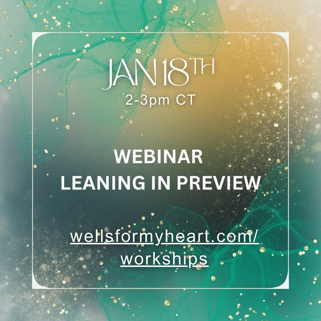 Webinar - Leaning In Preview