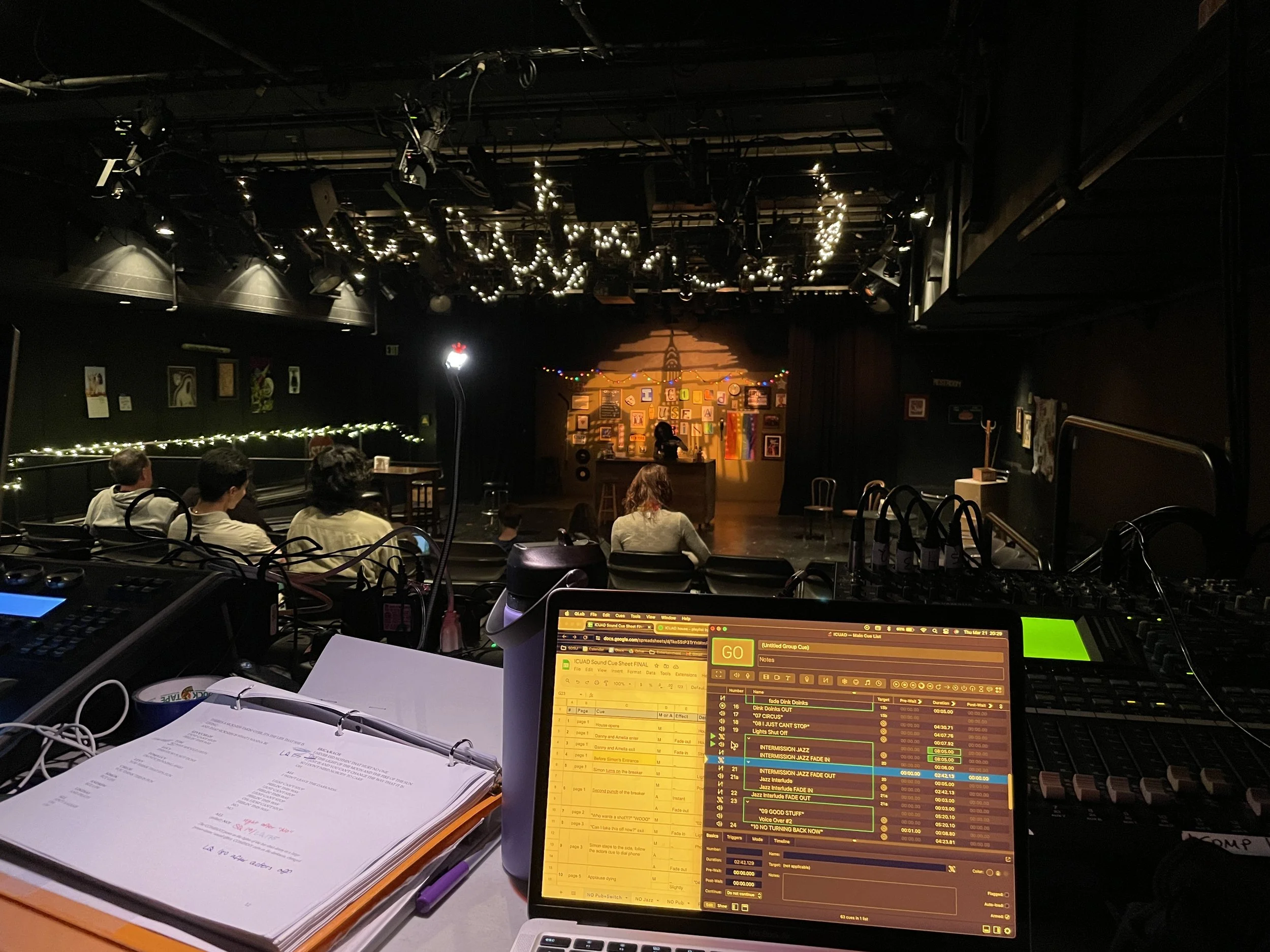 "I Could Use A Drink" Tech Rehearsal (SDSU Musical Theatre Club, March 2024)