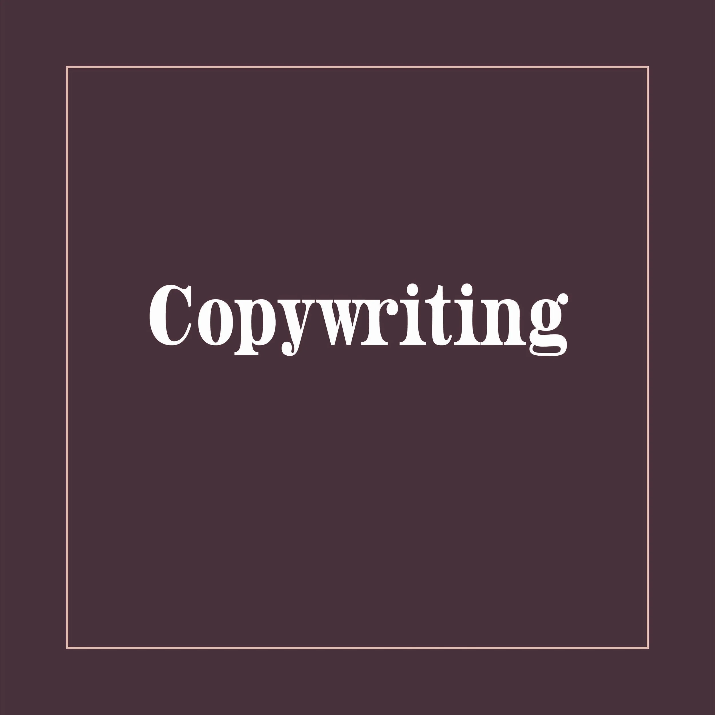 Copywriting