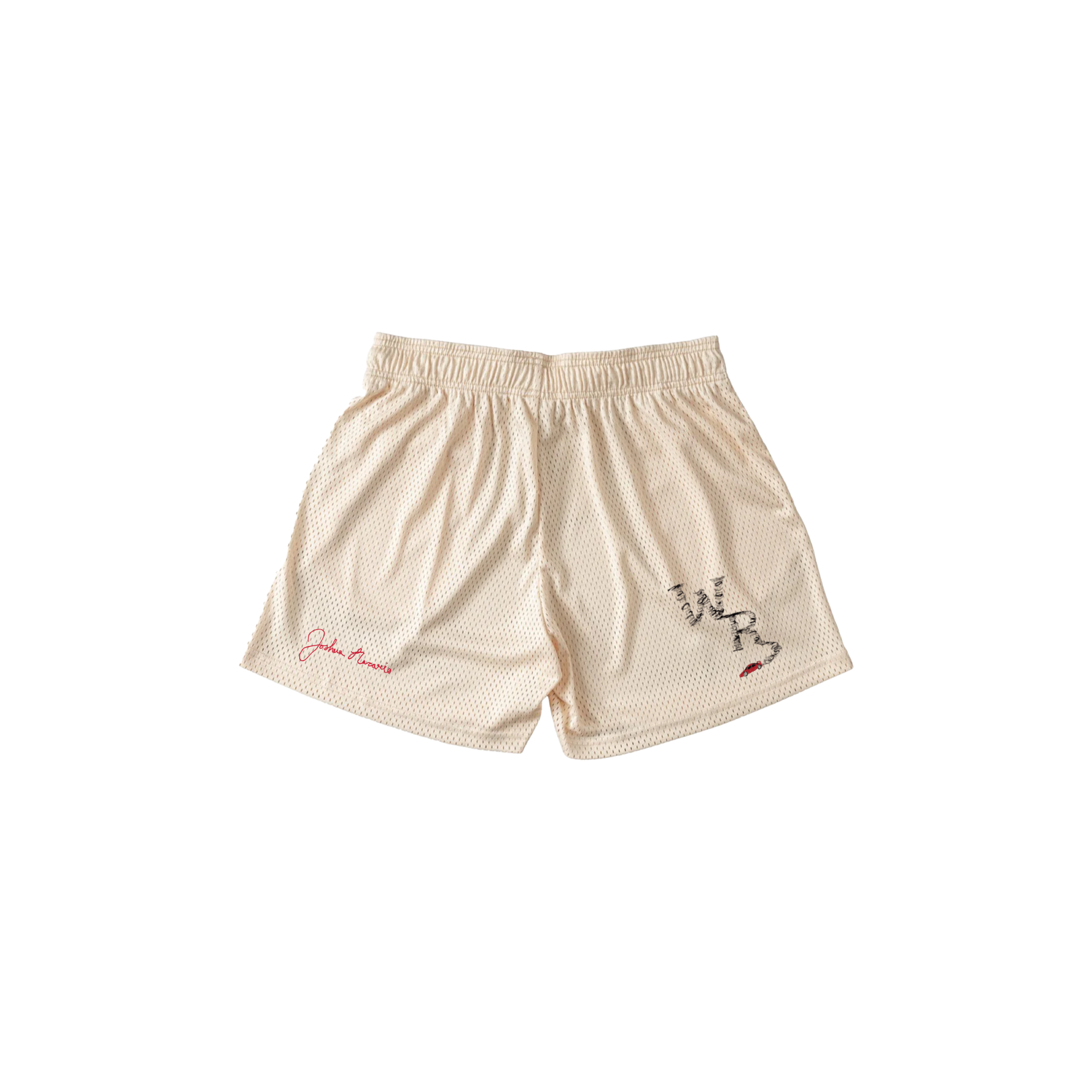 Burnout Mesh Short [Beige]