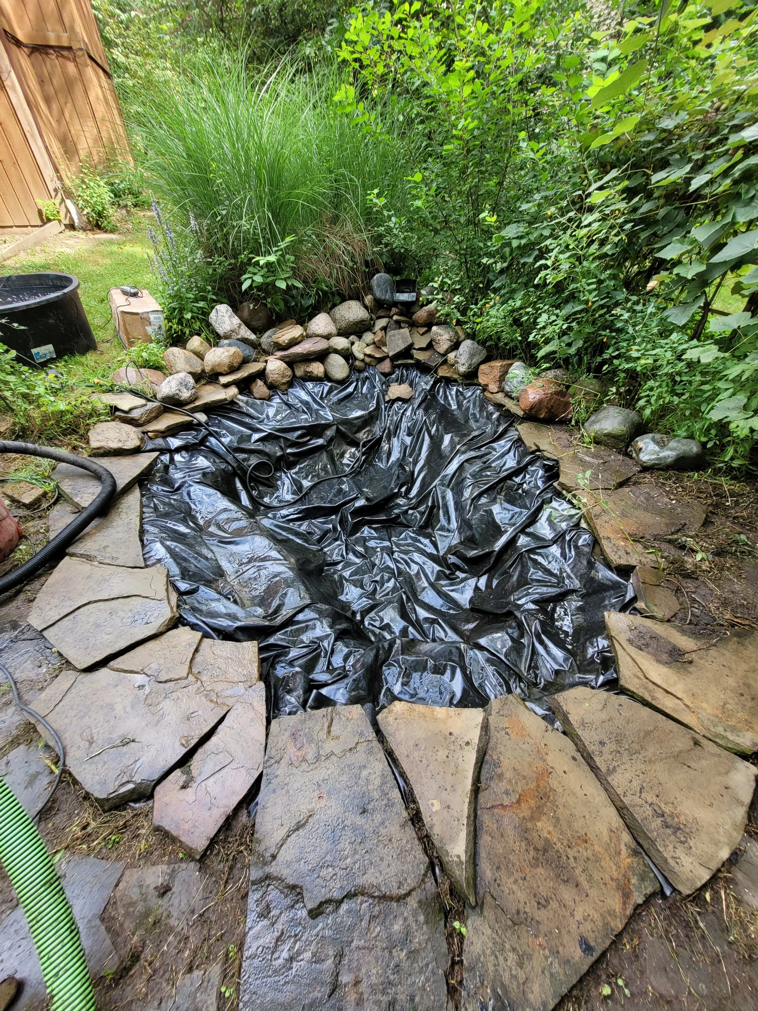Pond reline