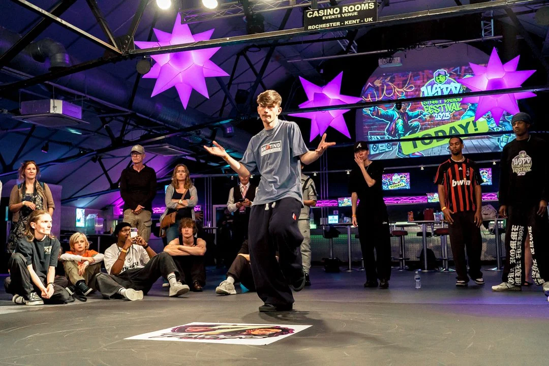 Archive: freestyle round at USDD Street Dance Festival 2025 in Rochester.