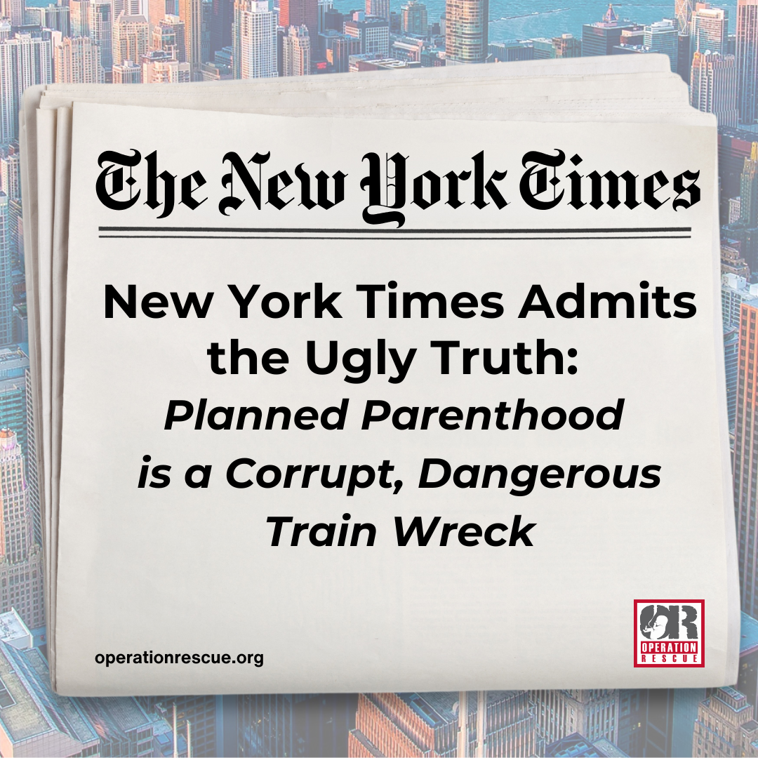 NYT Admits the Ugly Truth Planned Parenthood is a Corrupt, Dangerous Train Wreck.png