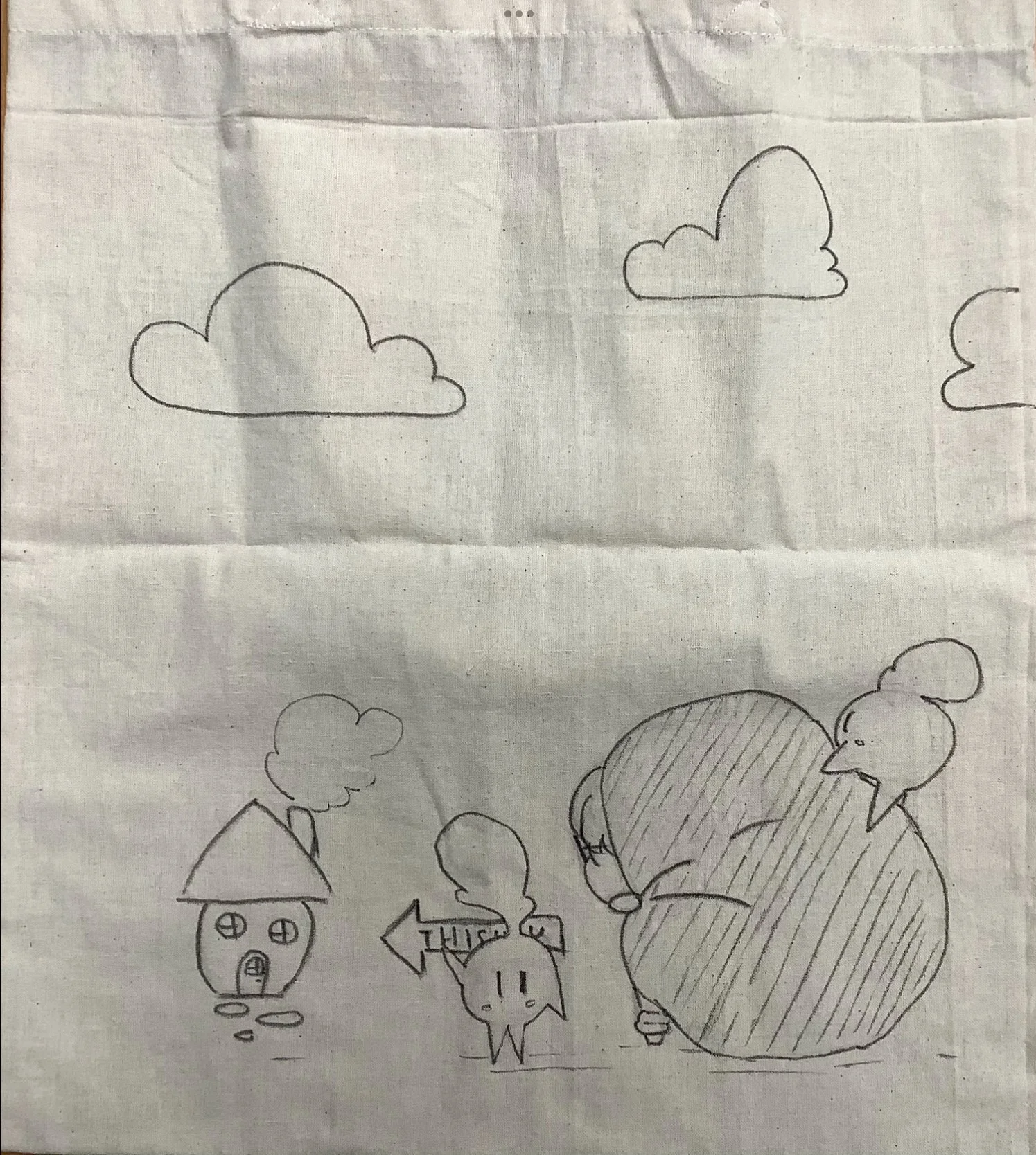 The Turnips Make Their First Appearance On a Tote Bag