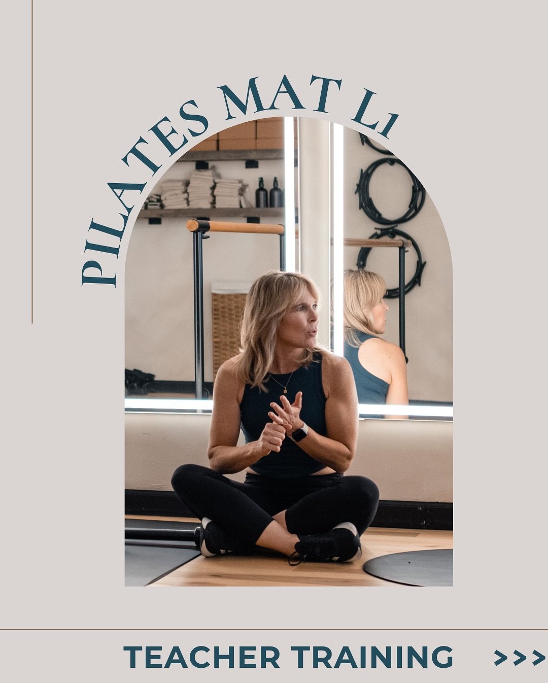 Beyond Fit &mdash; Teacher Training 
by Colleen Ketchum
@beyond.fit.academy 
&bull; Nationwide Recognized Pilates Teacher Trainer
&bull; NETA Partner for Barre Teacher Training

Pilates Mat Level 1
June 7 + 8
10:00 am &ndash; 6:00 pm
 
Location: 
The