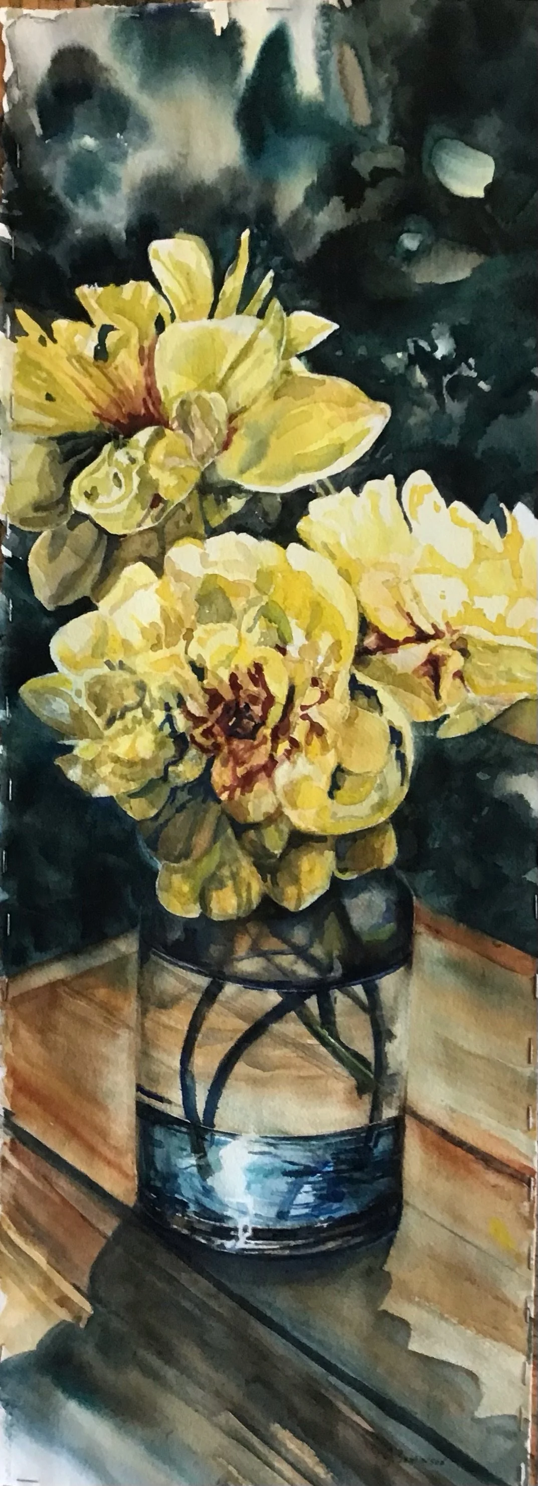 A Burst of Summer (10" x 29") $495