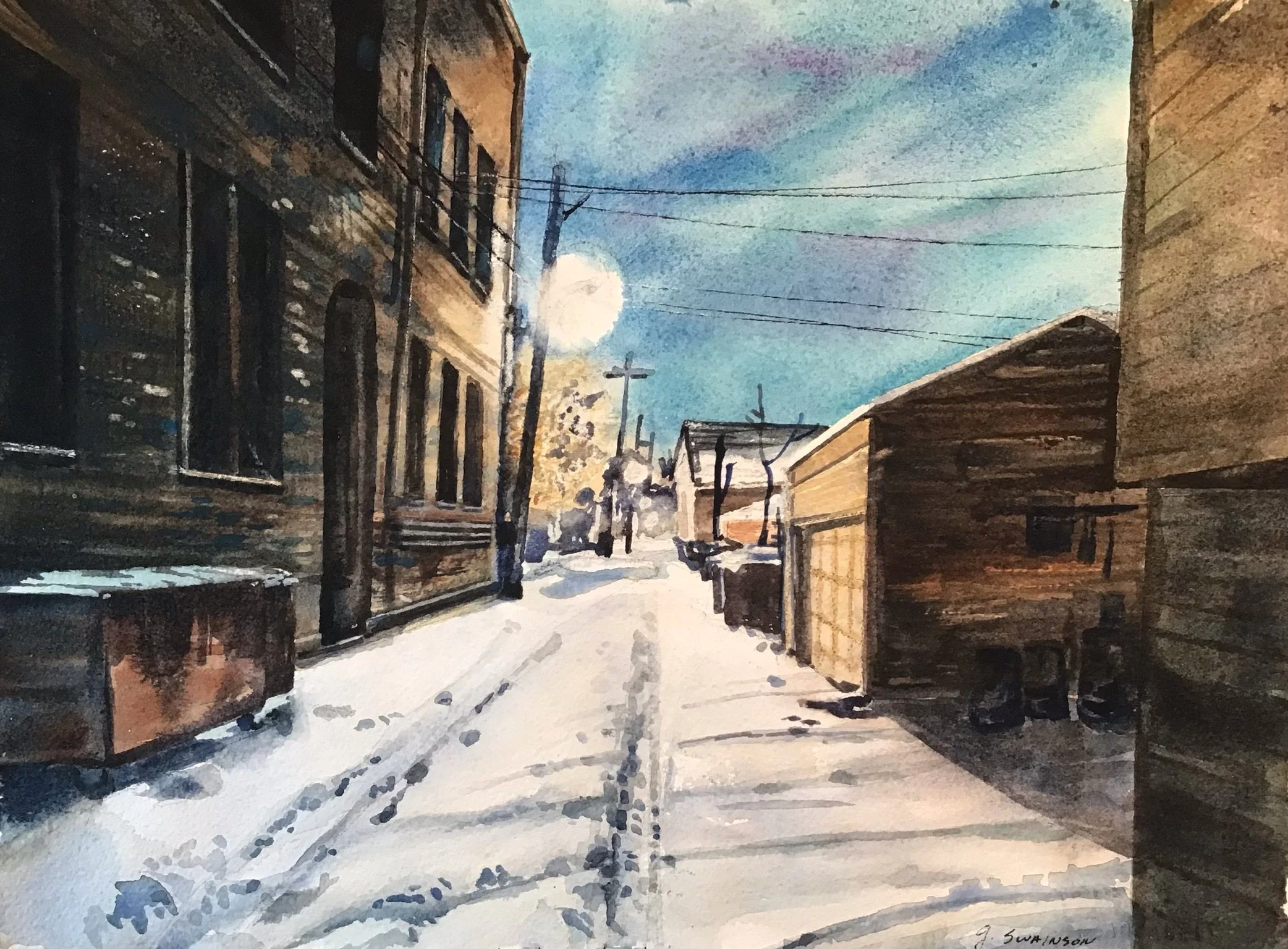 Night Light (14"x10") $295
