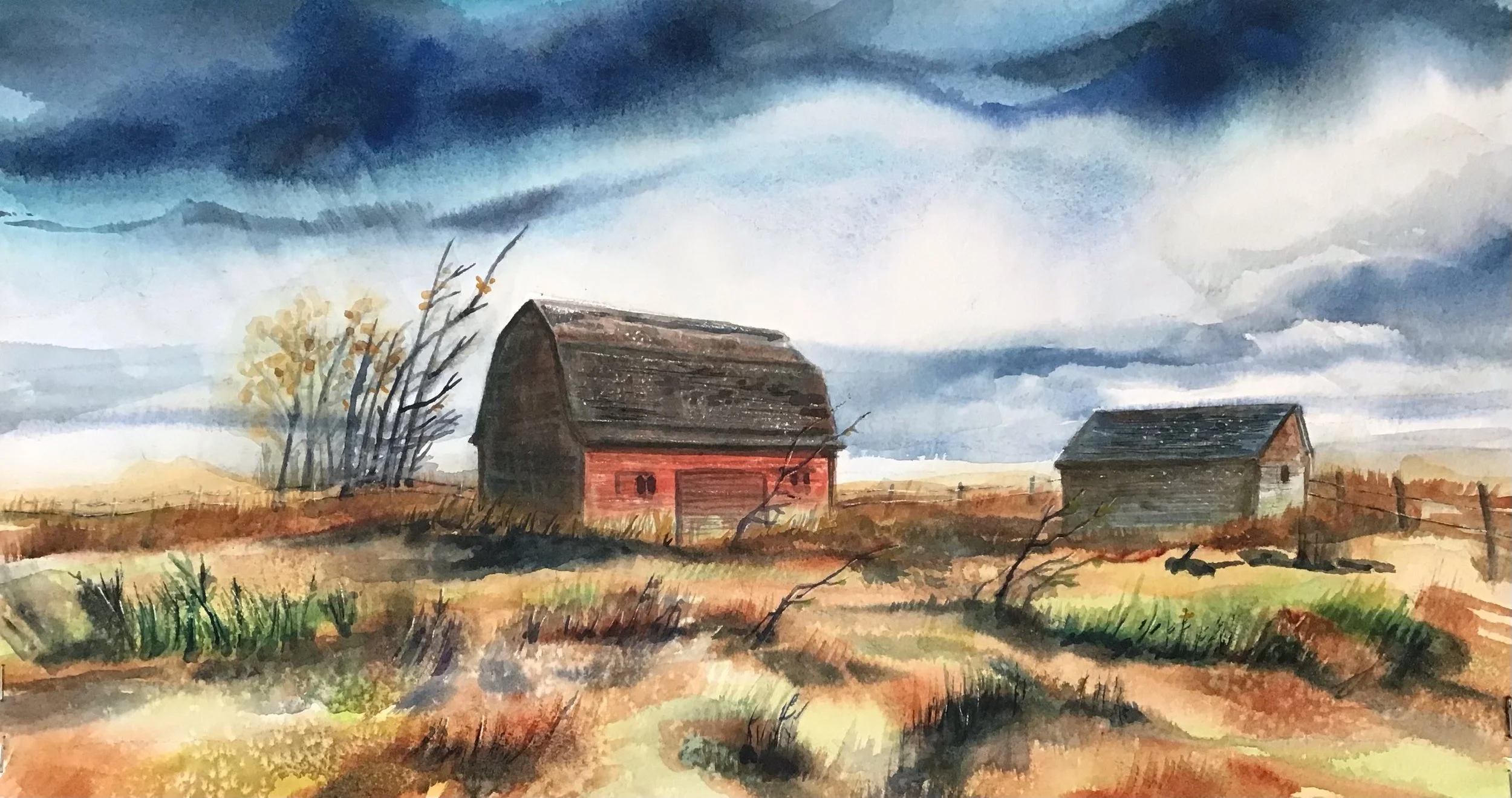 From the North (19”x10”) $375