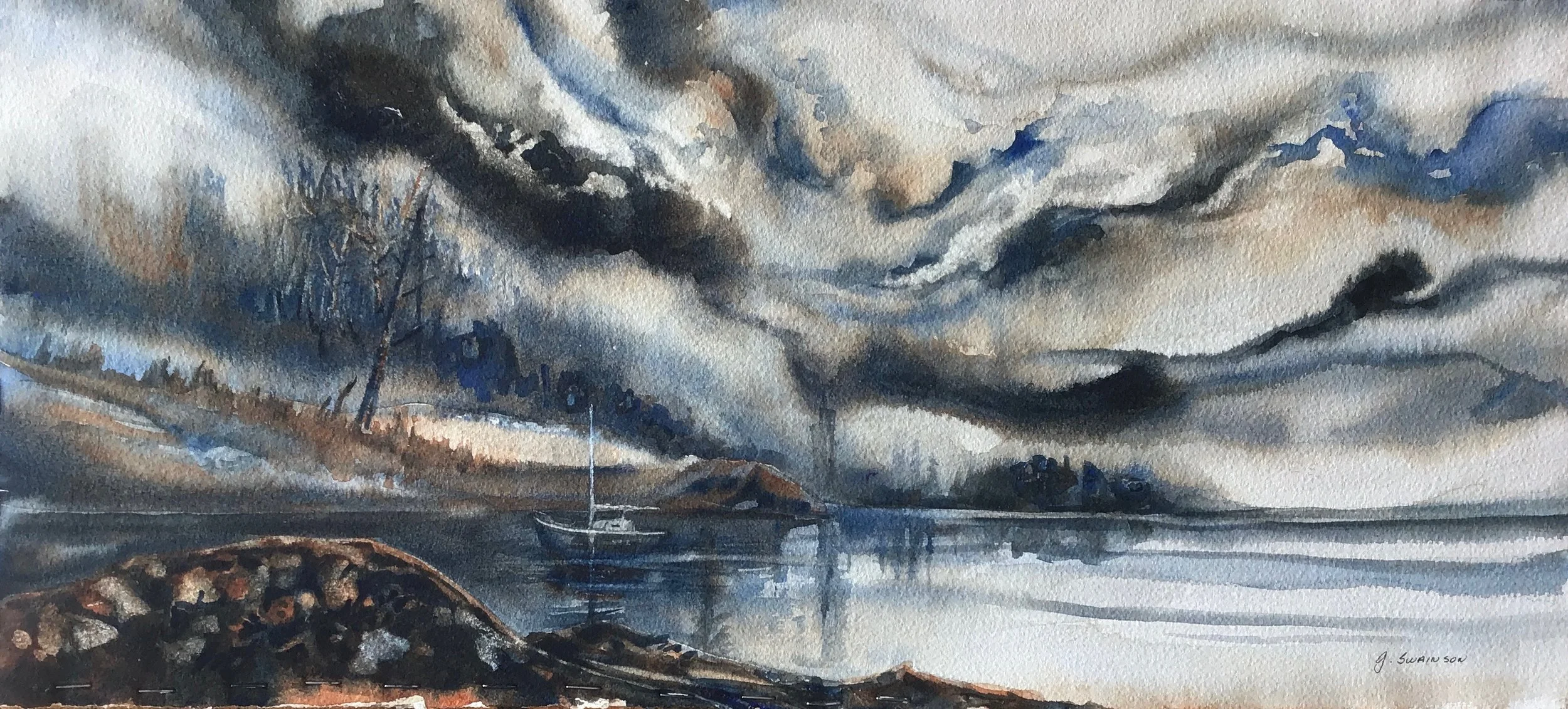 Dance of the Gods ( 21”x9”) $395 (unframed)