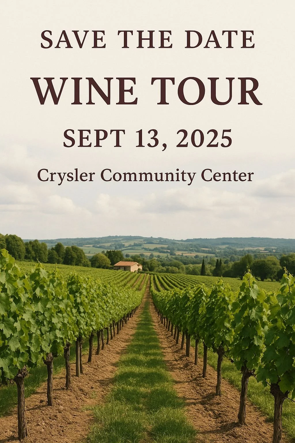 Crysler Annual Wine Tour 2025