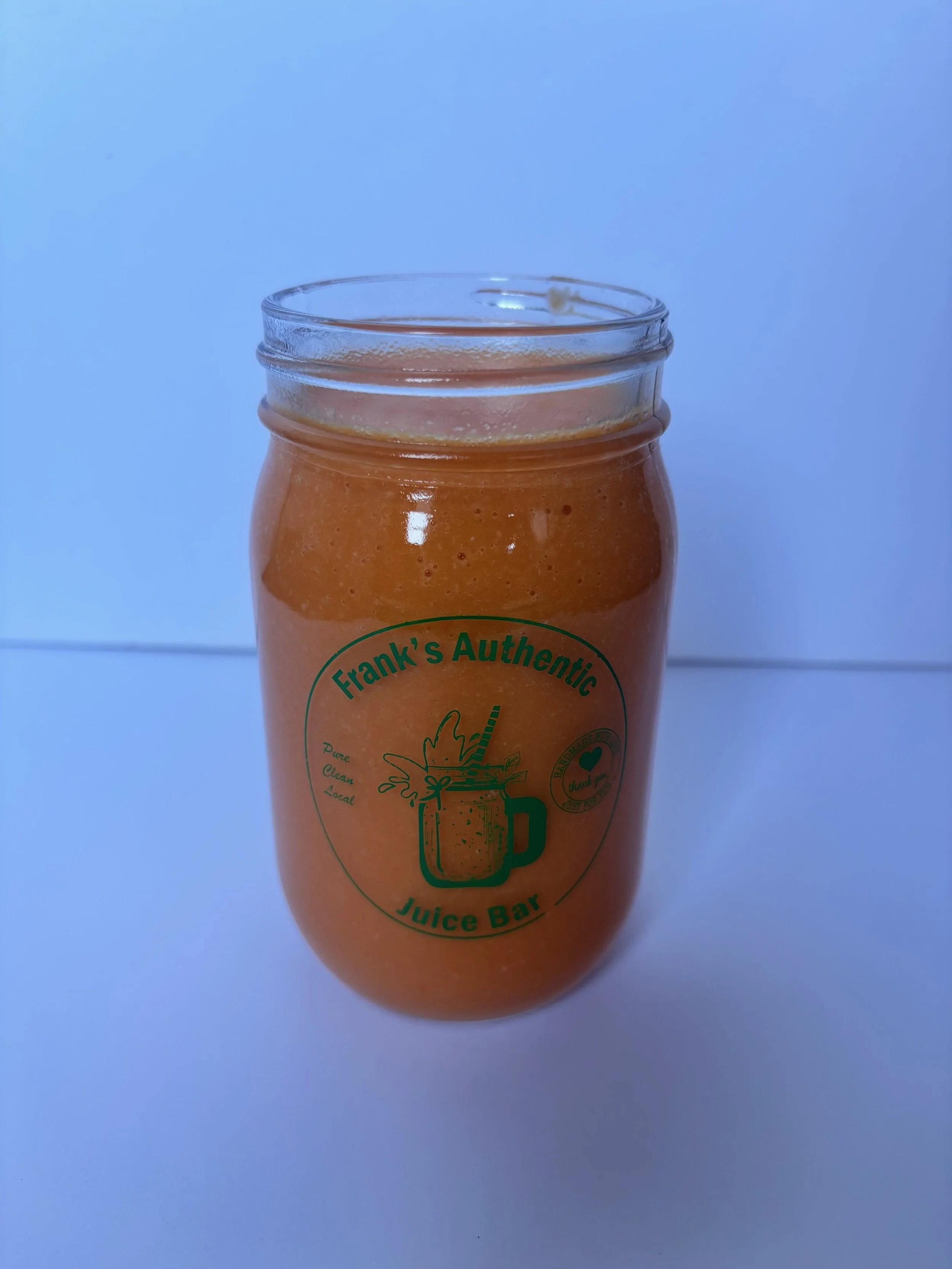 Raw Carrot Ginger Soup