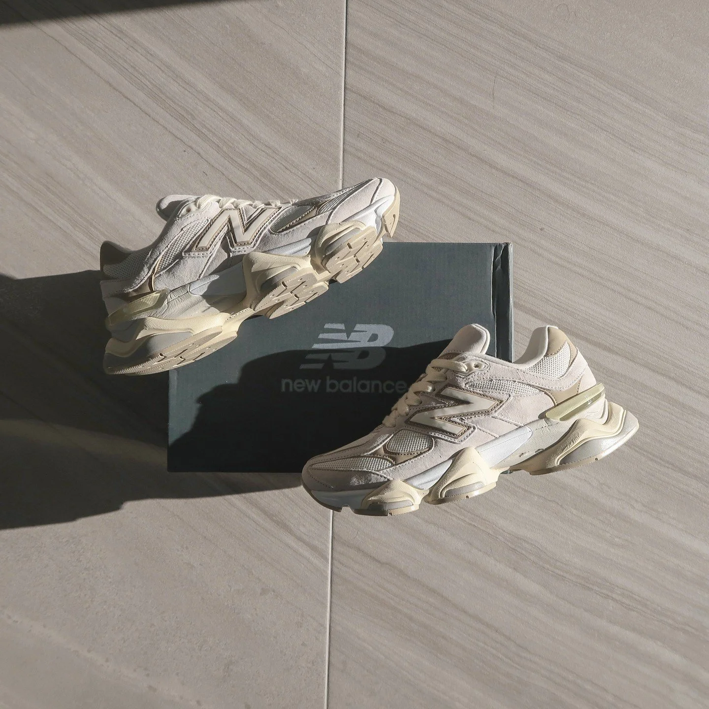 New Balance 9060 - Sea Salt Brown - $150