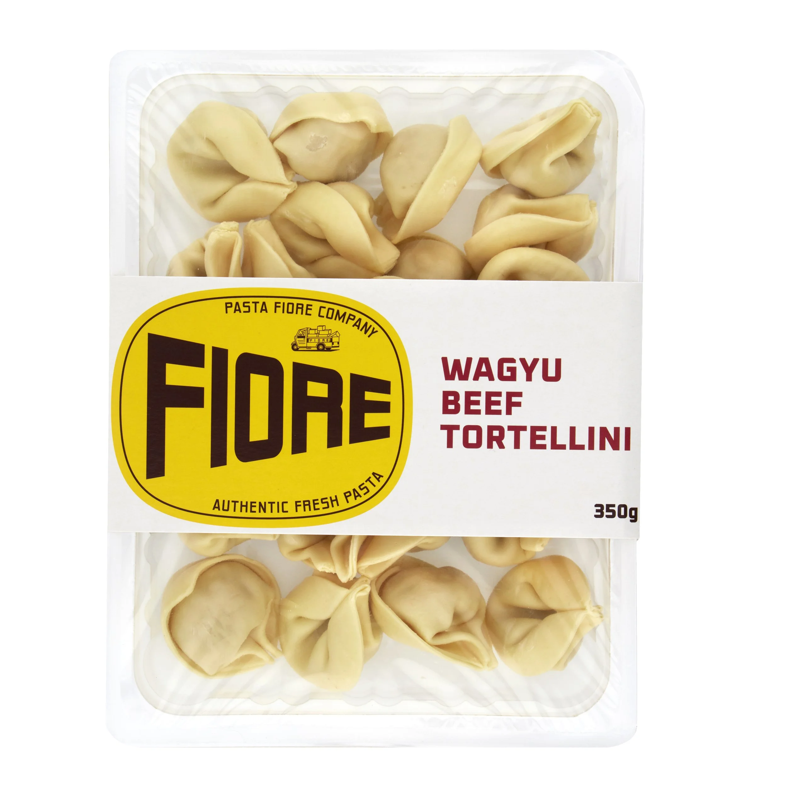 Wagyu Beef Tortellini - 

Deep rich flavour, this North Italian style ring-shaped pasta is filled with Victorian wagyu beef.