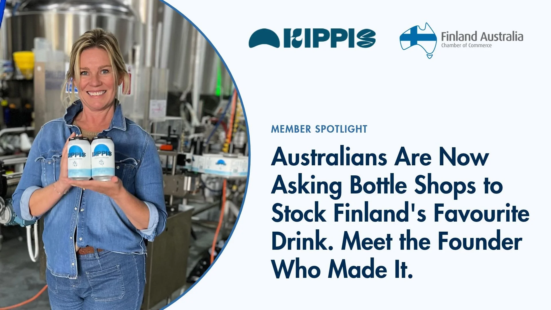 Australians Are Now Asking Bottle Shops to Stock Finland's Favourite Drink. Meet the Founder Who Made It.