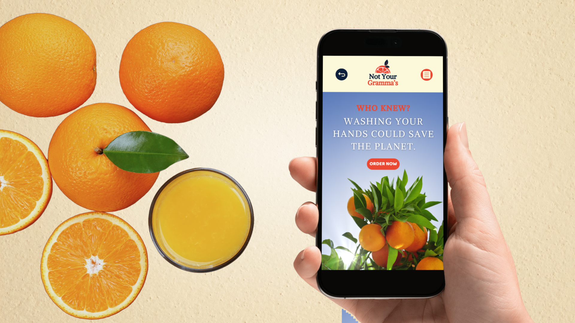 Not Your Gramma's Homepage (Mobile)