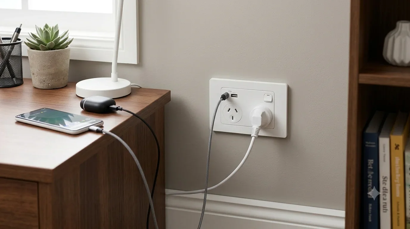 commercial power point installation
