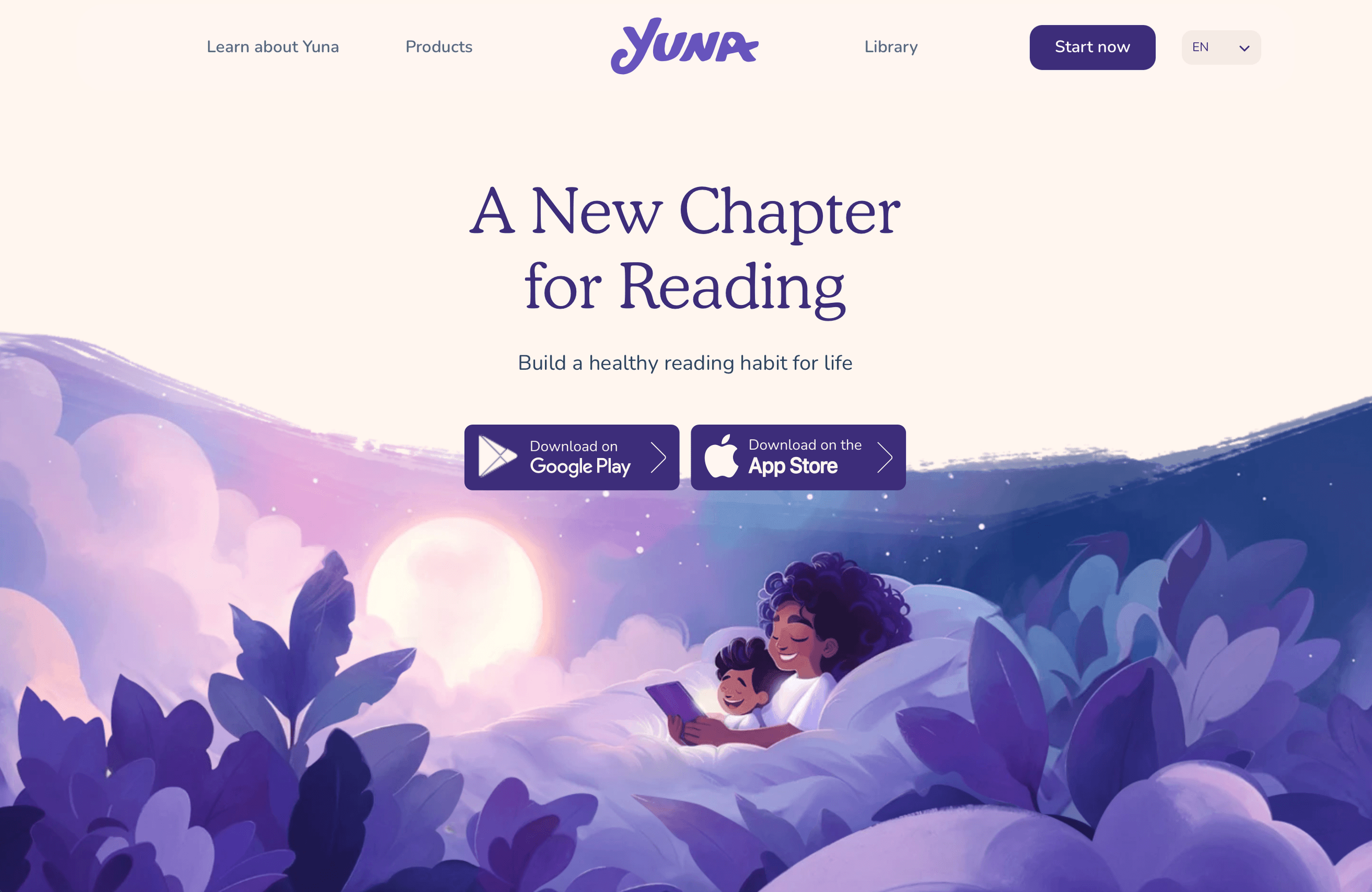 Landing page design focused on lead generation and enquiry conversion for an app