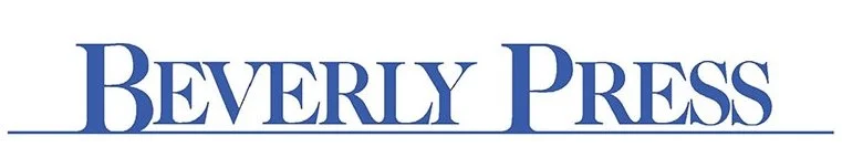 Beverly Press logo with the words 'Beverly Press' in blue capital letters and a blue underline. Ryan Delouya The Second Oldest Man Alive