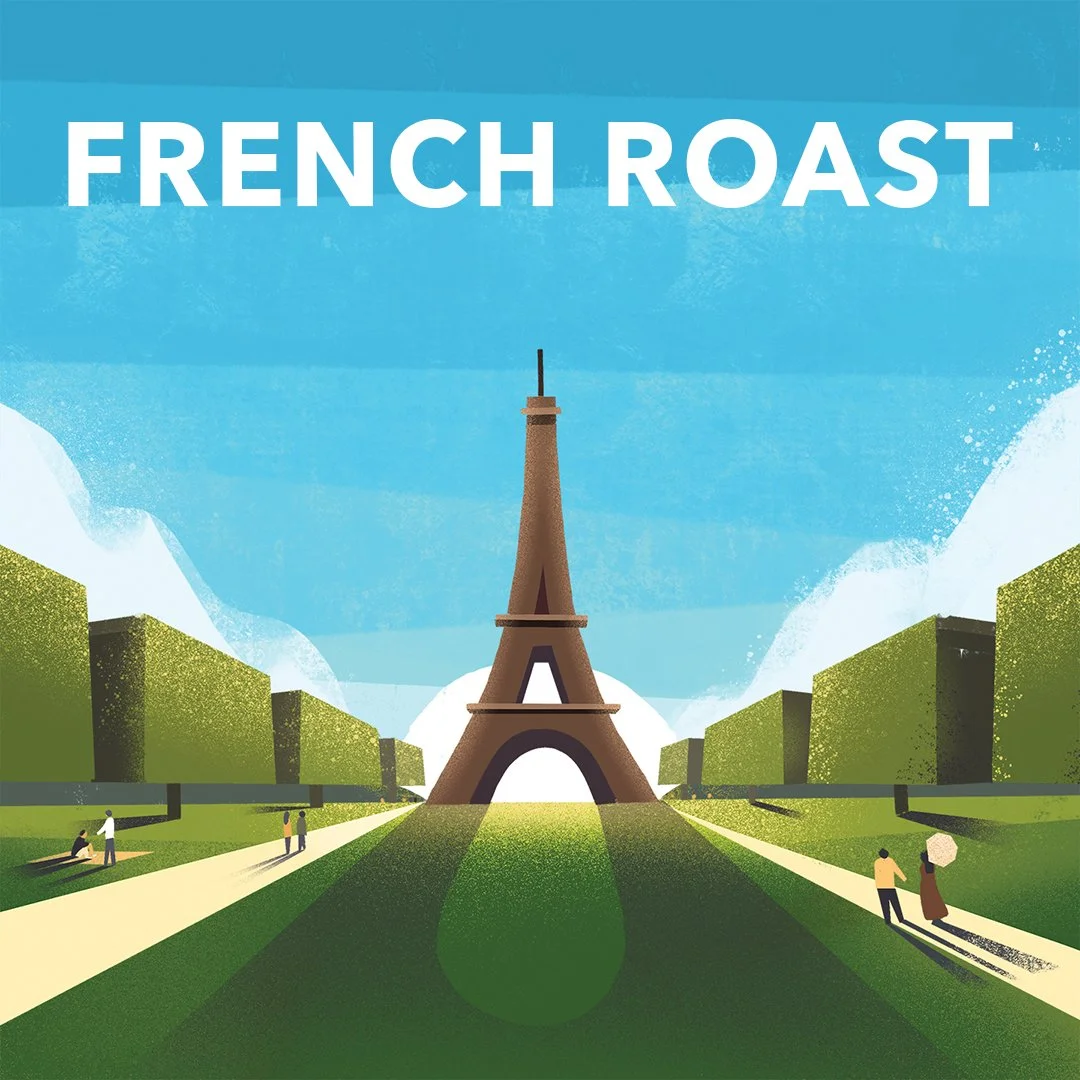 Illustration of Eiffel Tower in Paris