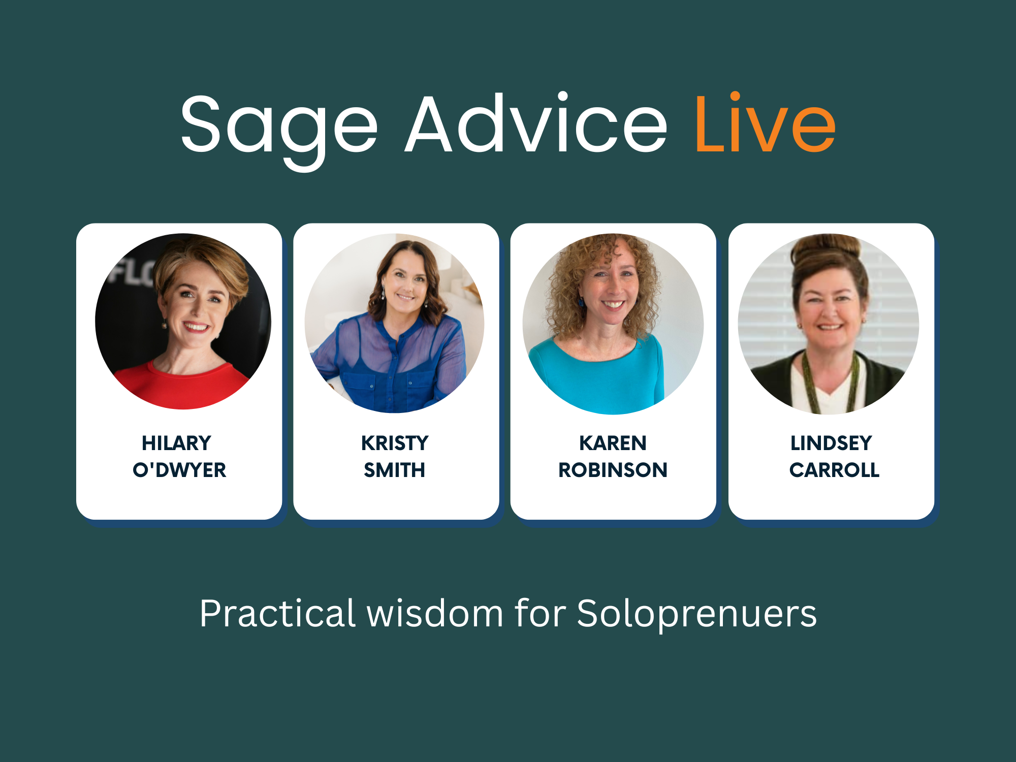 Sage Advice Live