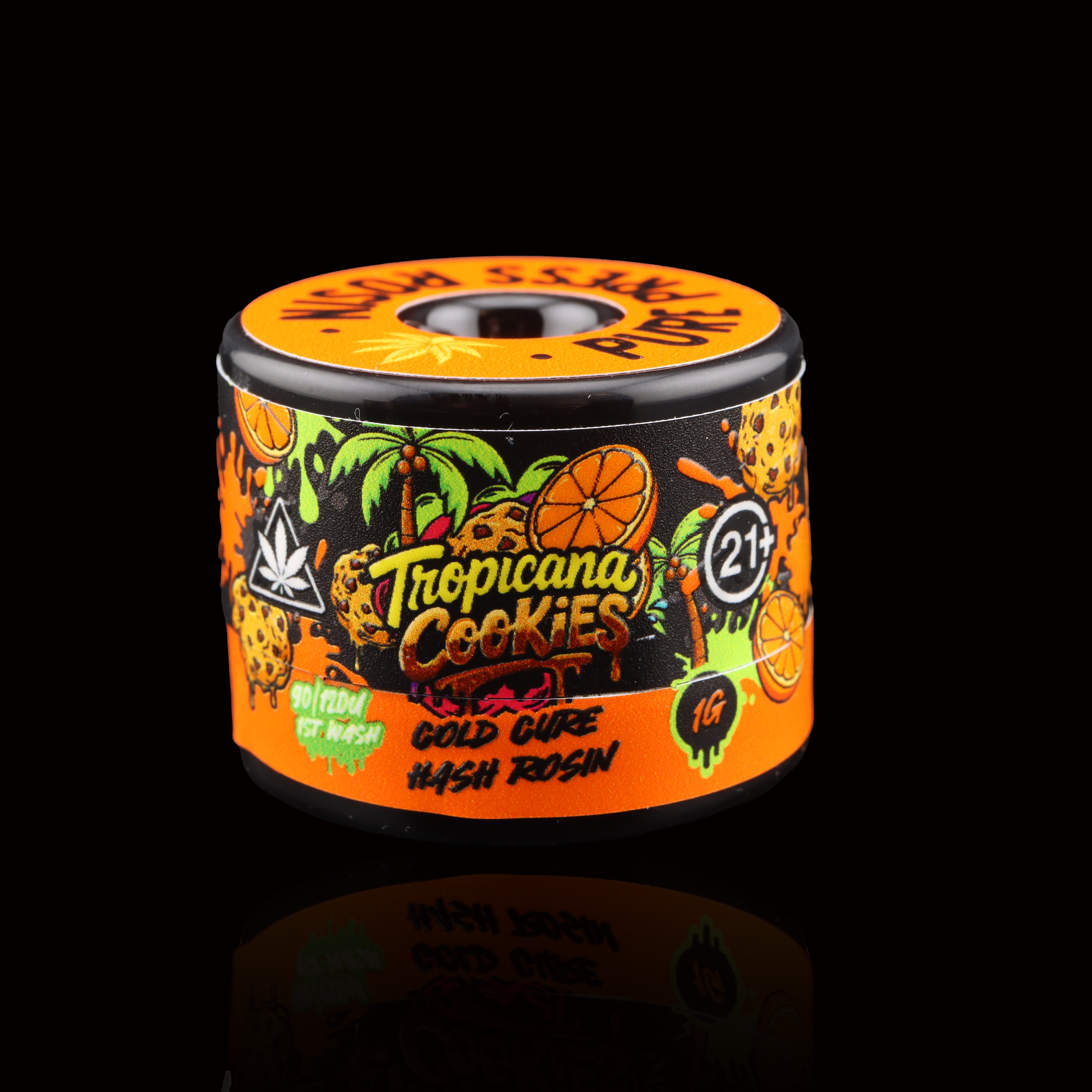 Tropicana-cookies-live-rosin-by-pure-canna-co