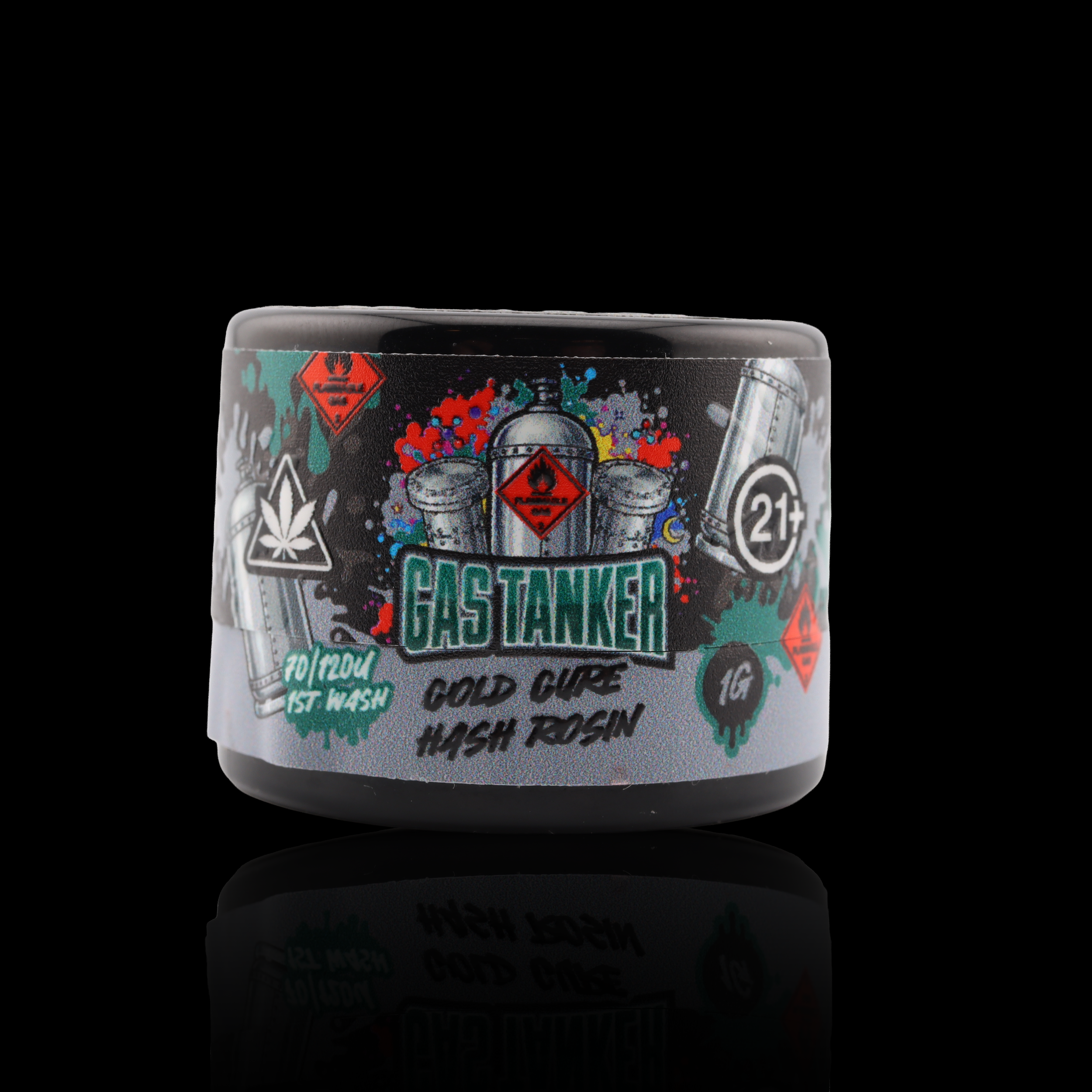 Gas-Tanker-live-rosin-strain-by-Pure-Canna-Co-packaging