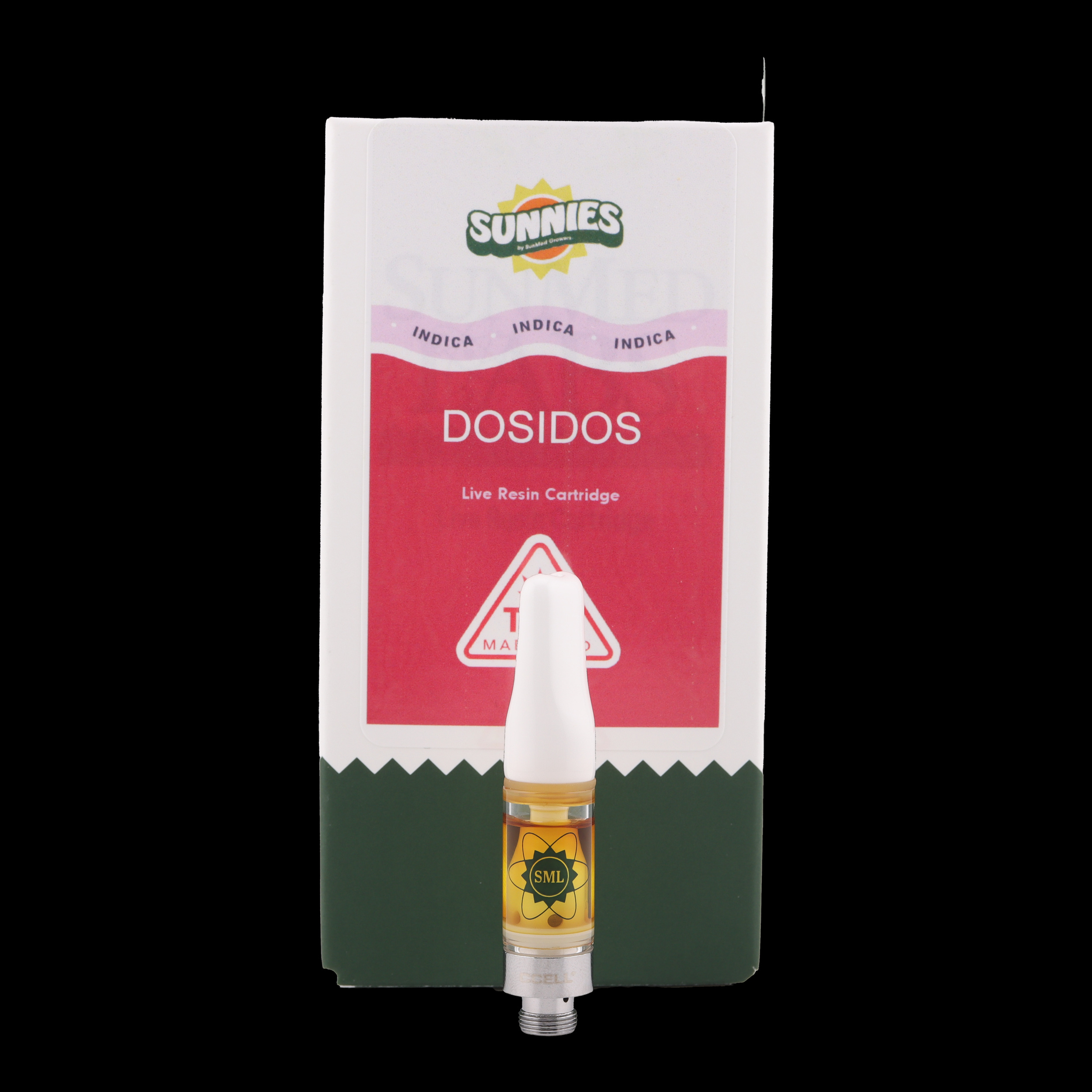 Dosidos packaging with cartridge