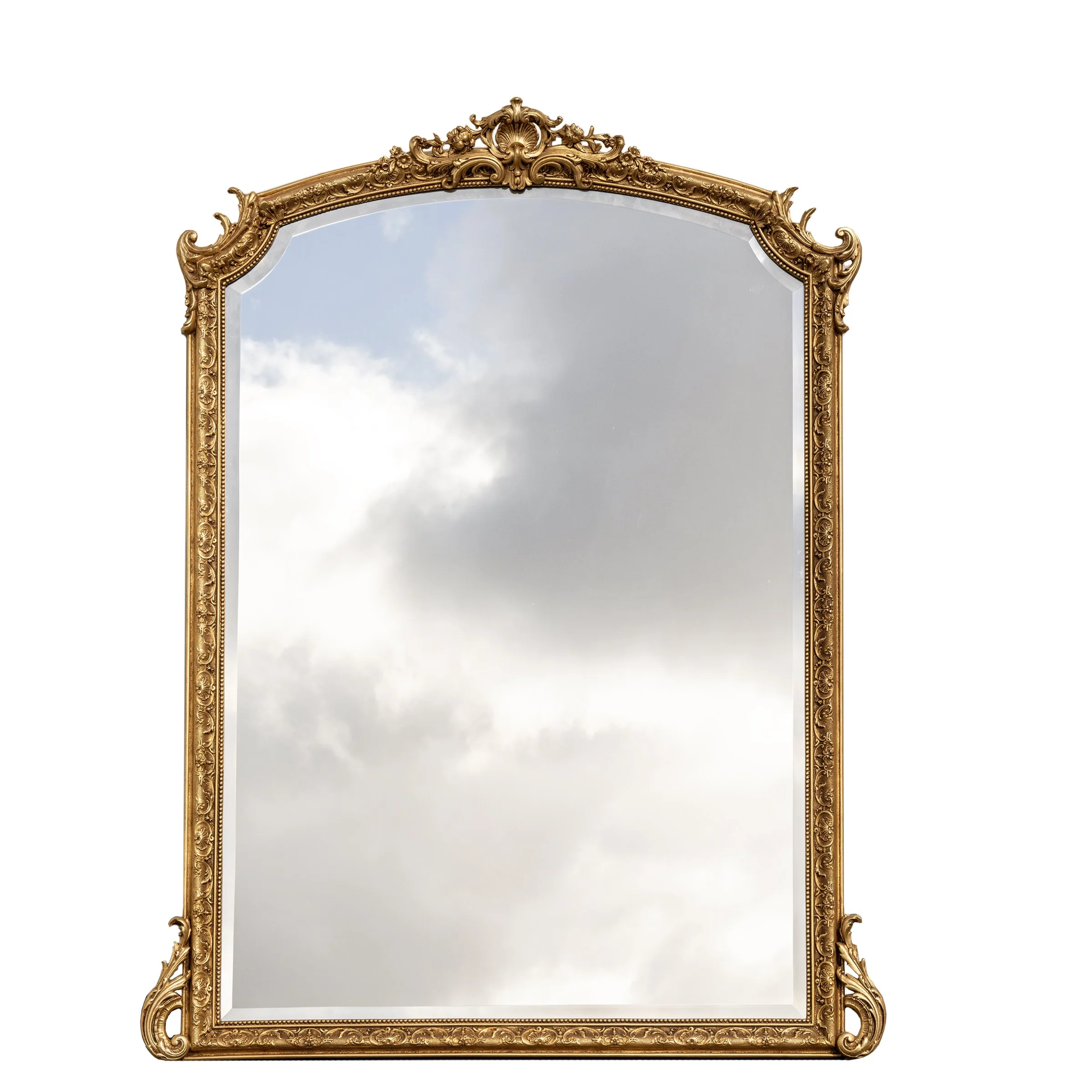 Gold leaf Medium Lyon Mirror Frame