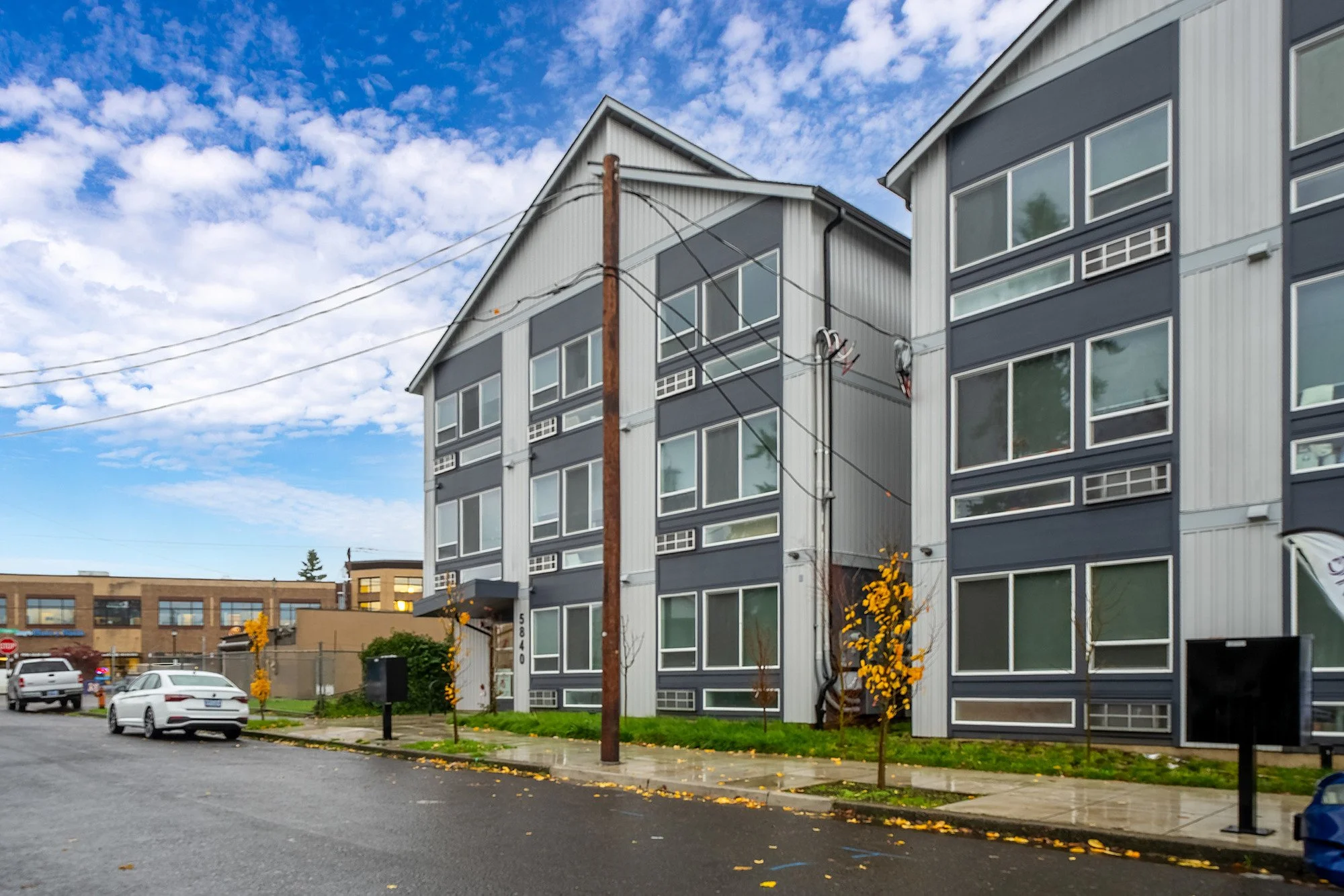 Modern Studio Apartments | Residential, 5840 SE 89th Ave., Portland, OR 97266