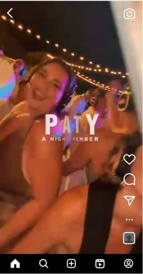 Bali Silent Disco wedding after party people dancing