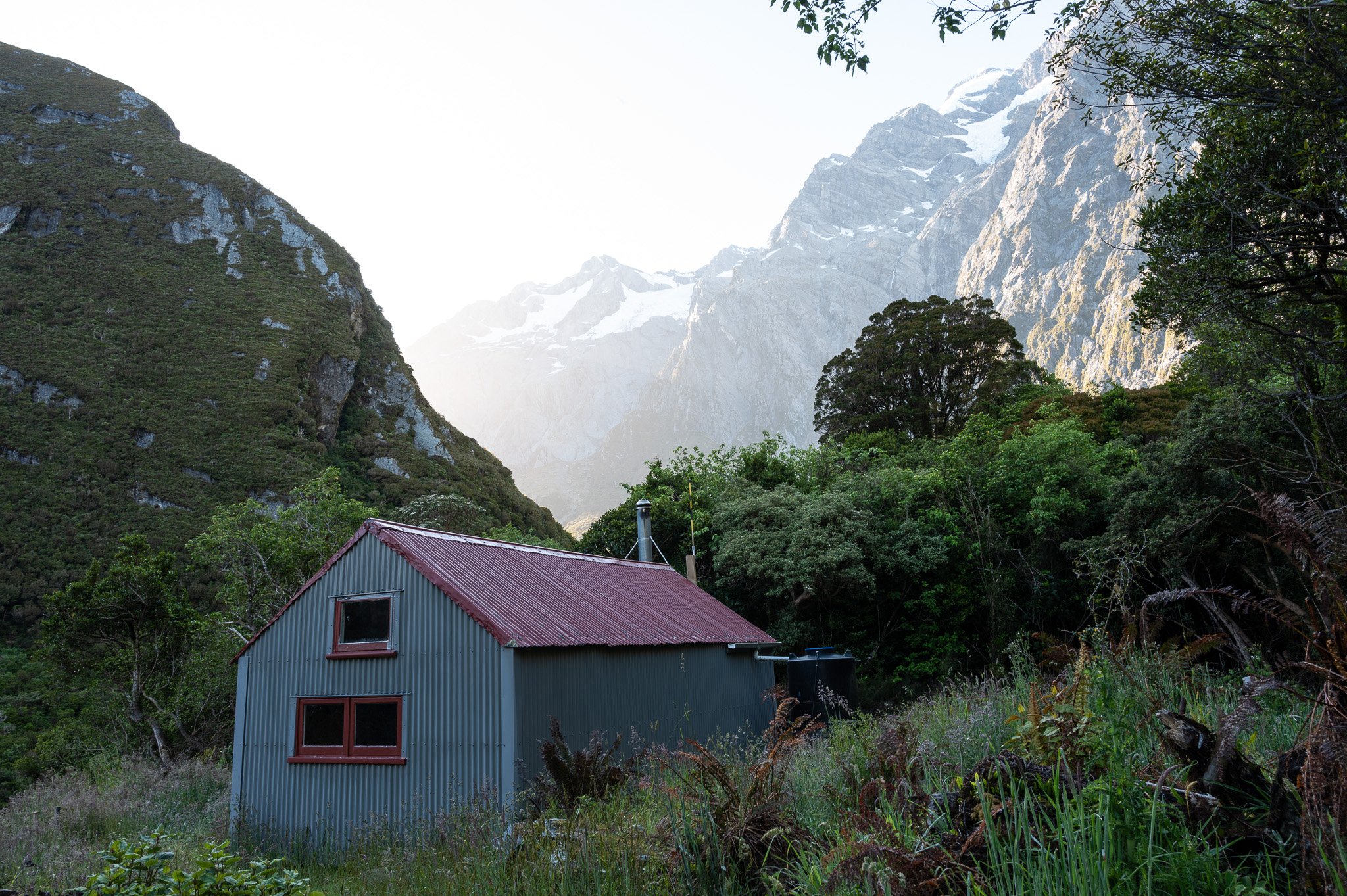 Douglas Rock Hut was perhaps the most special hut we have stumbled upon in New Zealand.