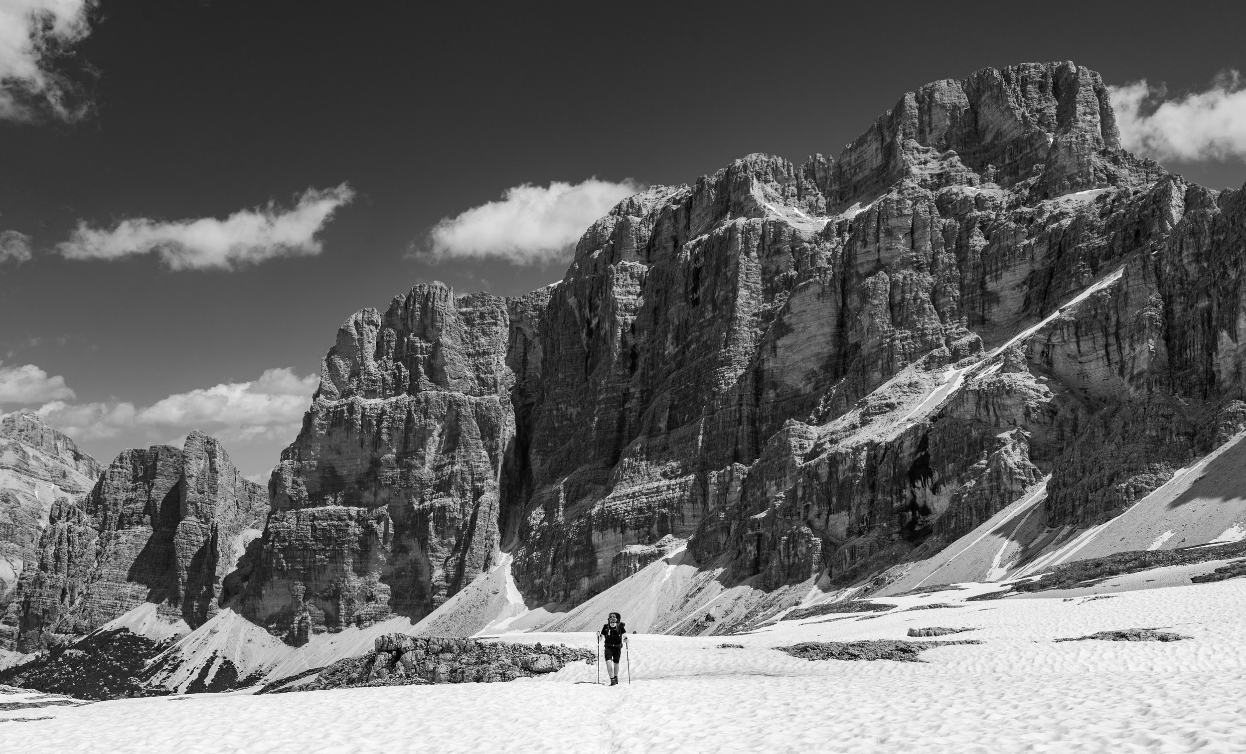 National Park Dolomites of Belluno, Italy.