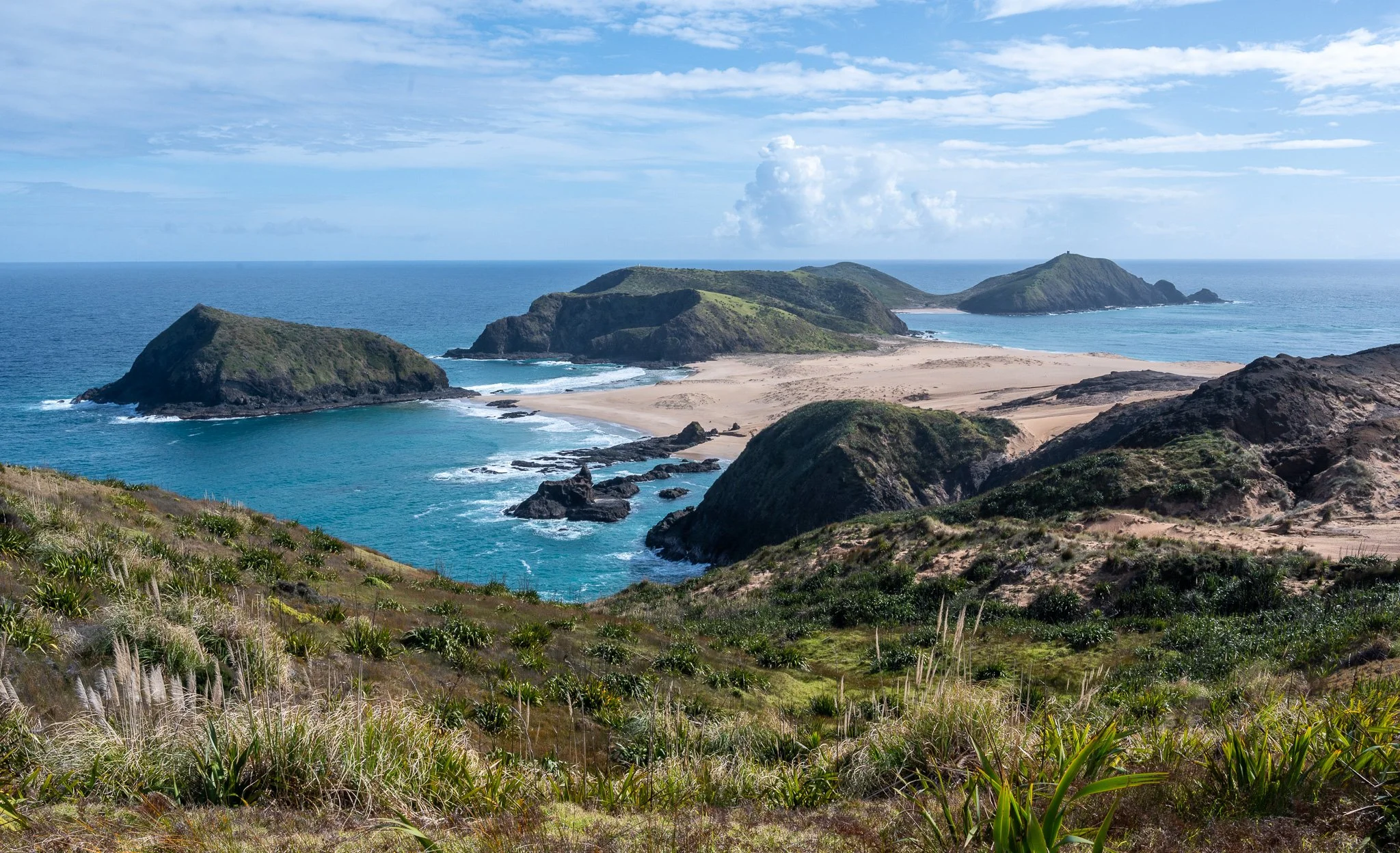Cape Maria van Diemen, the westernmost point of the North Island of New Zealand.