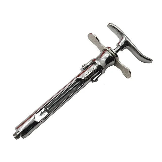 Medentra Dental Bone Graft Syringe – Curved 3.5mm Tip For Sinus Lift & Implant Surgery