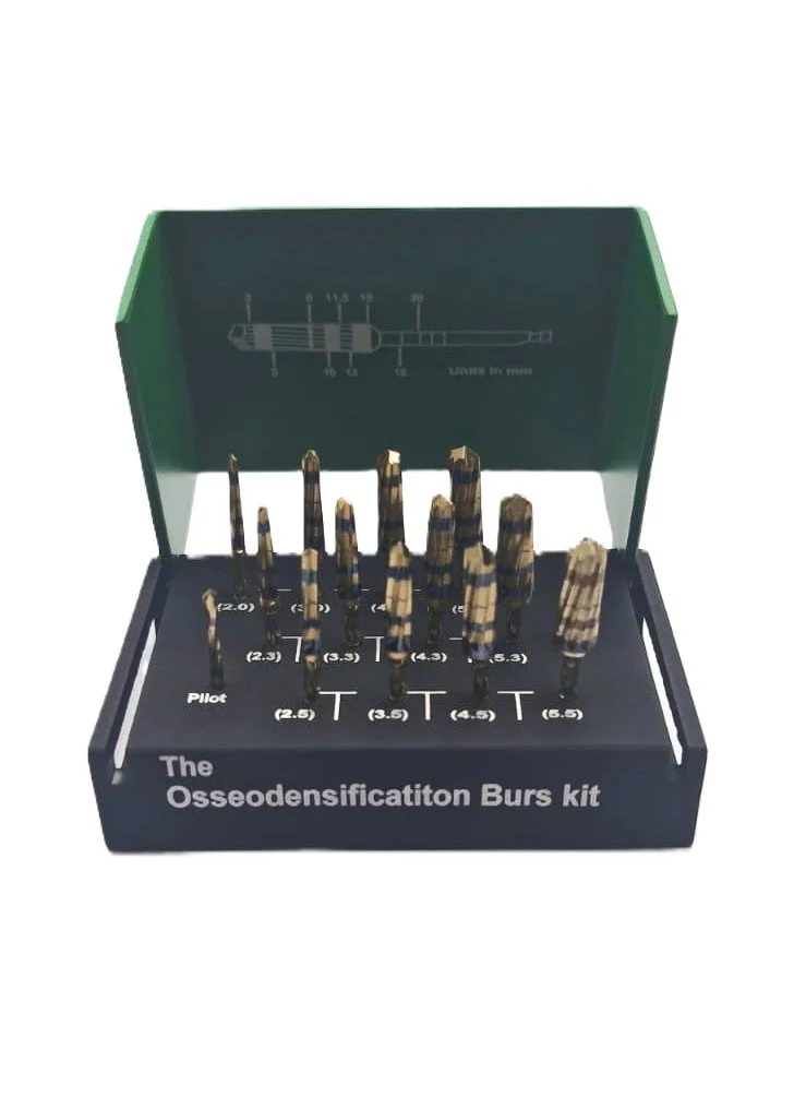 Osseodensification Burs Regular Kit - 13 Piece
