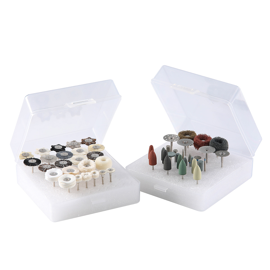 Dental Lab Polishing Kit for Composite/Ceramic 51 Pieces