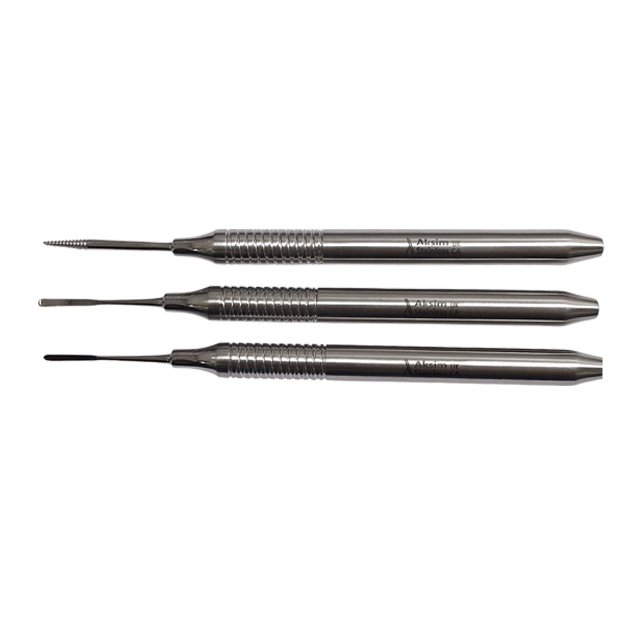 Slake Periotome Flexible Dental Instrument Set – Straight & Curved, 8 Pcs