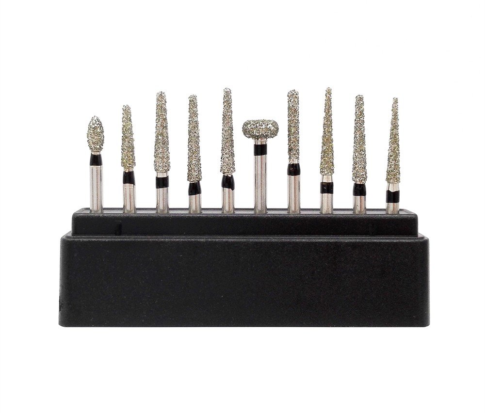 FG Diamond Burs FG109 Porcelain Preparation/Repair Kit 10 Piece
