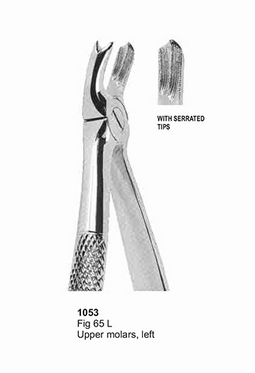 Upper Molars Left Extraction Forceps – No. 65L