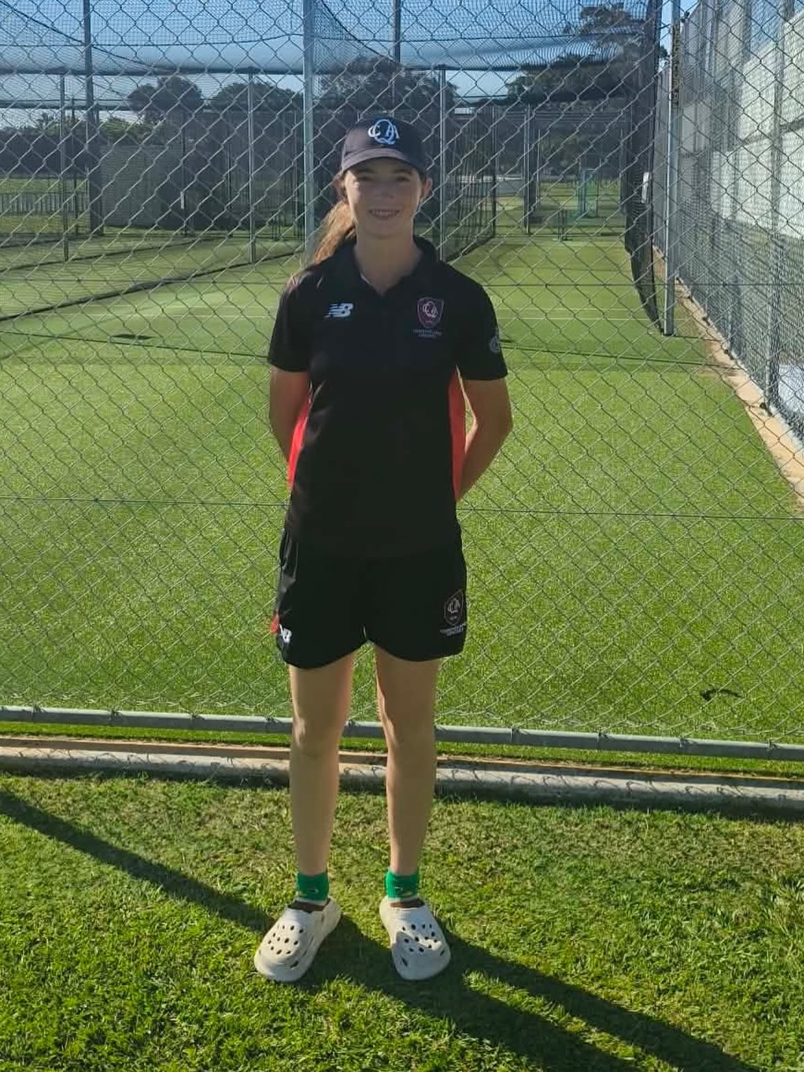 Congratulations to @wicccket athlete @leah103832 who took part in the U15s Qld State Challenge this week at Redlands. Leah opened the bowling most games and took her 50th wicket for the year at the carnival.

This tournament gathers the best U15s tal
