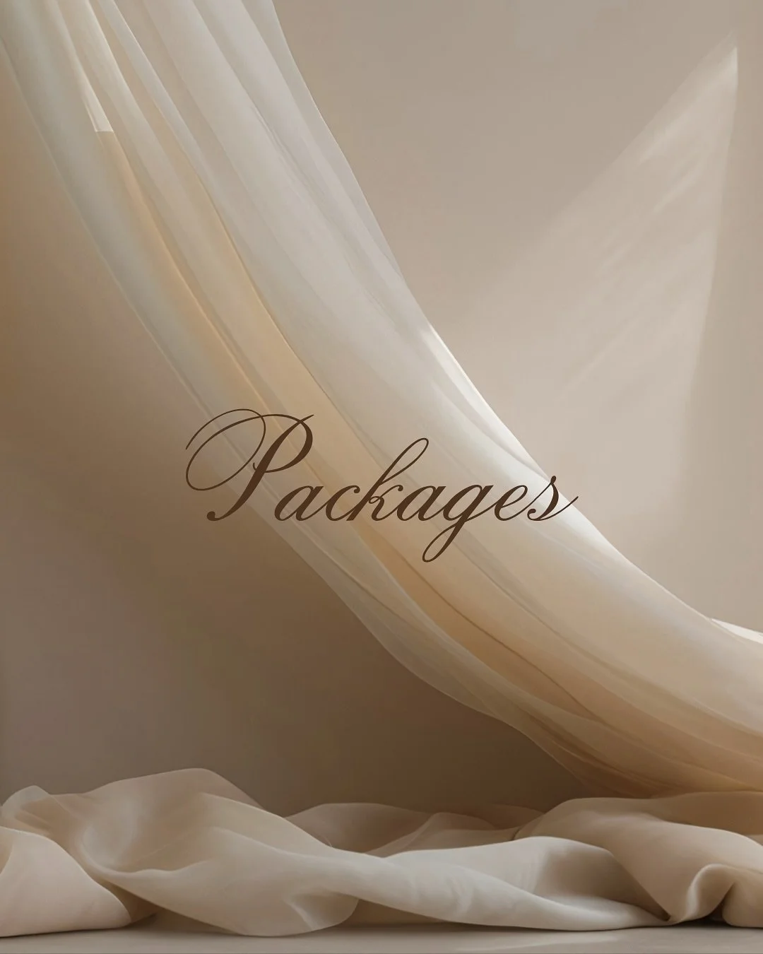 Three packages - for your convenience 💌

✨ The &ldquo;I do&rdquo; Edit: 4 hours of on-site coverage and 2 edited videos 
🤍 Golden Hour: 6 hours of on-site coverage and 3 edited videos 
🥂 Into the Night: 8 hours of on-site coverage and 4 edited vid