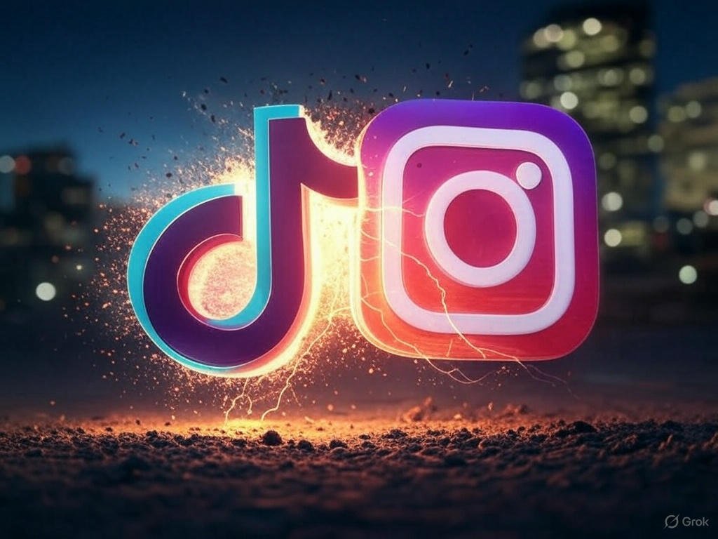 Instagram o tiktok, ¿cuál es mejor?