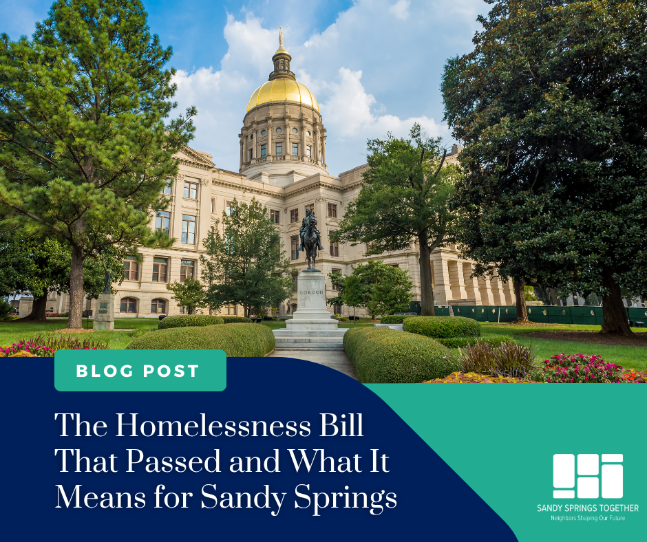 The Homelessness Bill That Passed — and What It Means for Sandy Springs