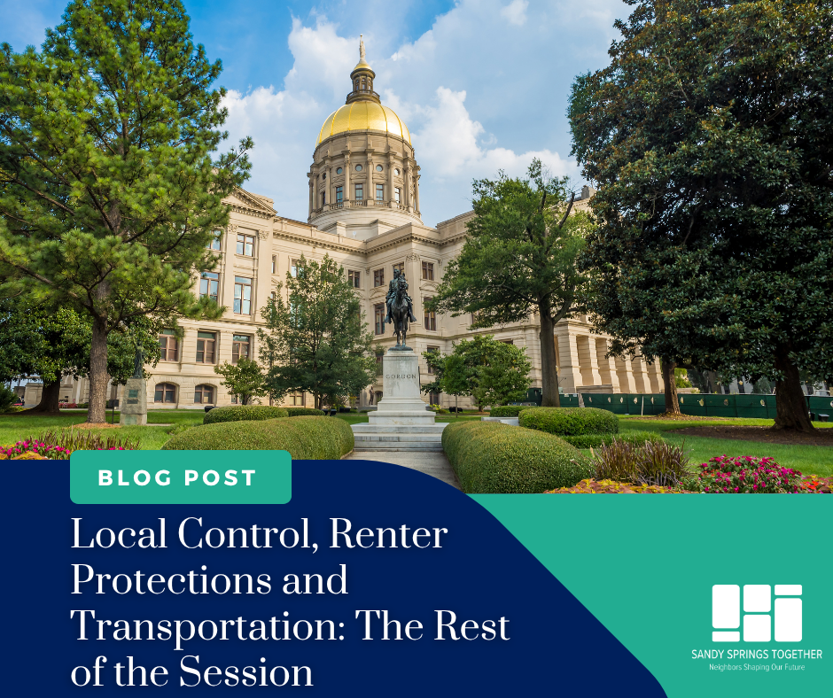 Local Control, Renter Protections and Transportation: The Rest of the Session